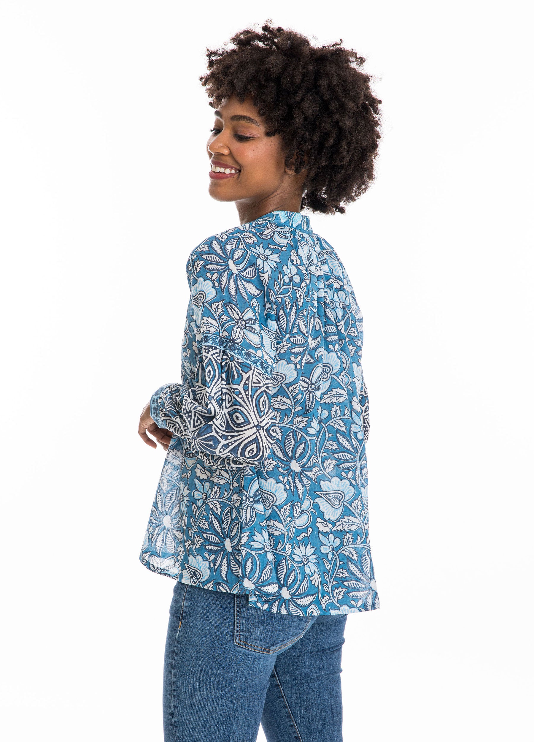 Nicki Peasant Top
