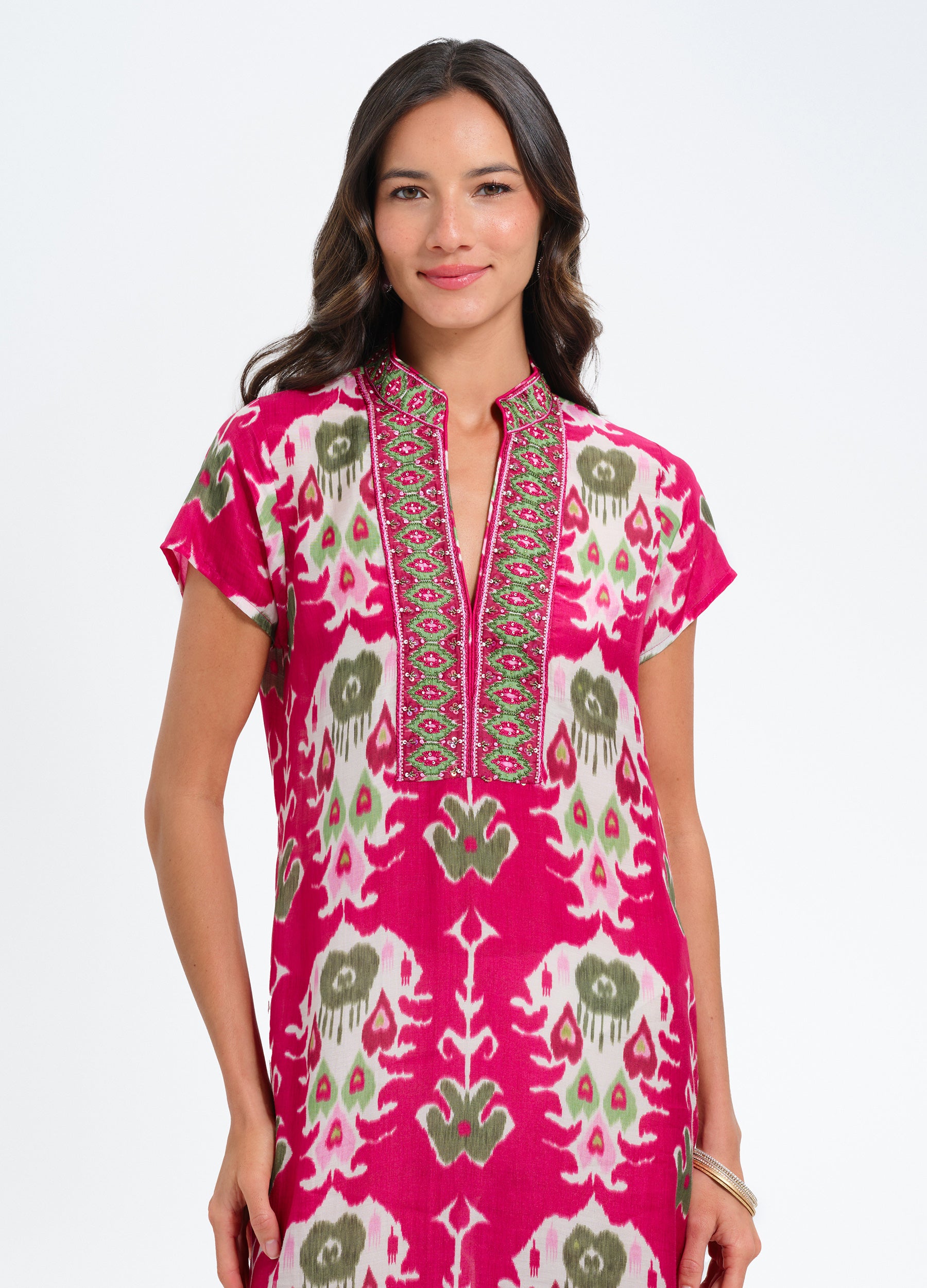 Lana Cap Sleeve Caftan