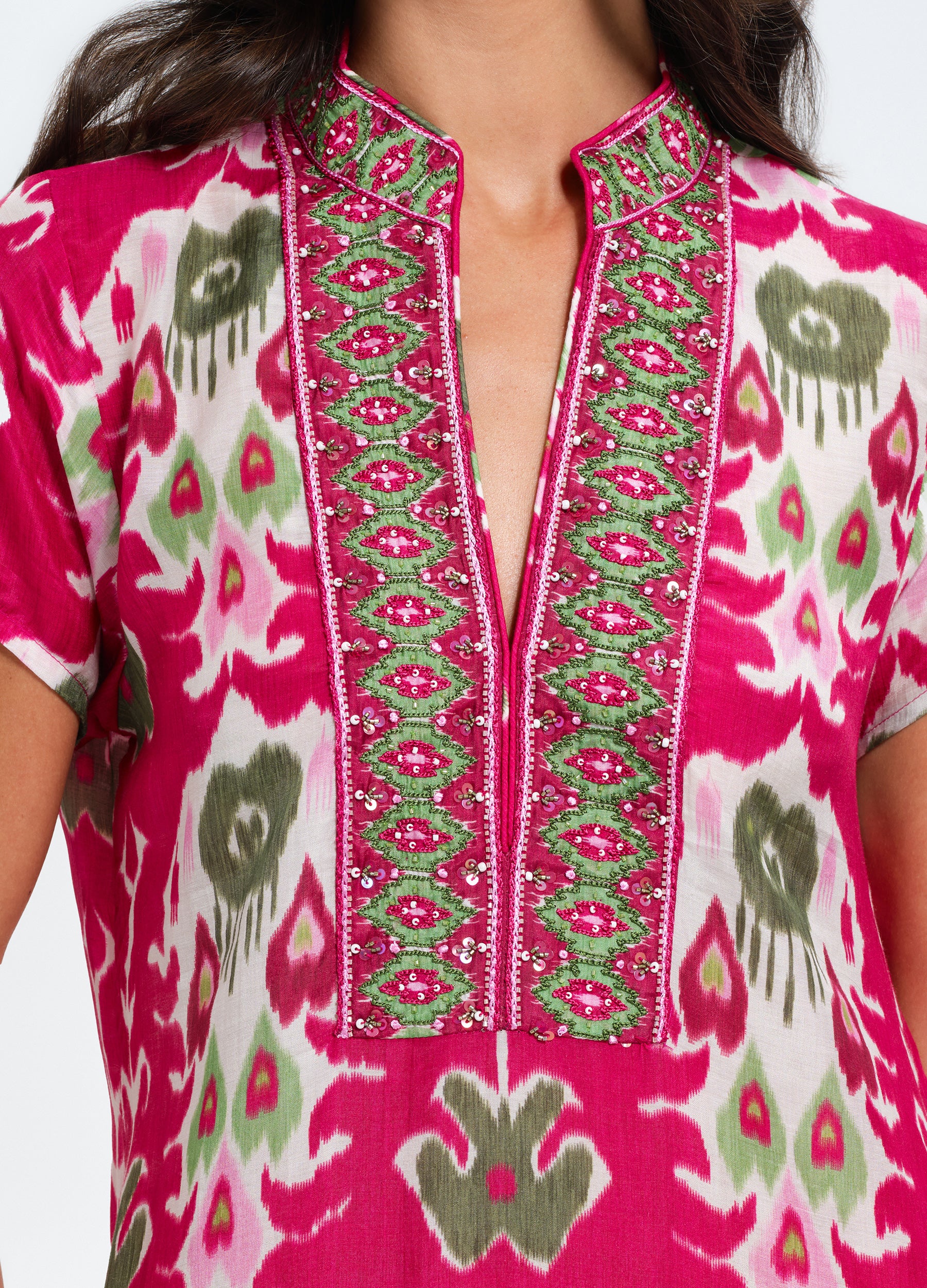 Lana Cap Sleeve Caftan