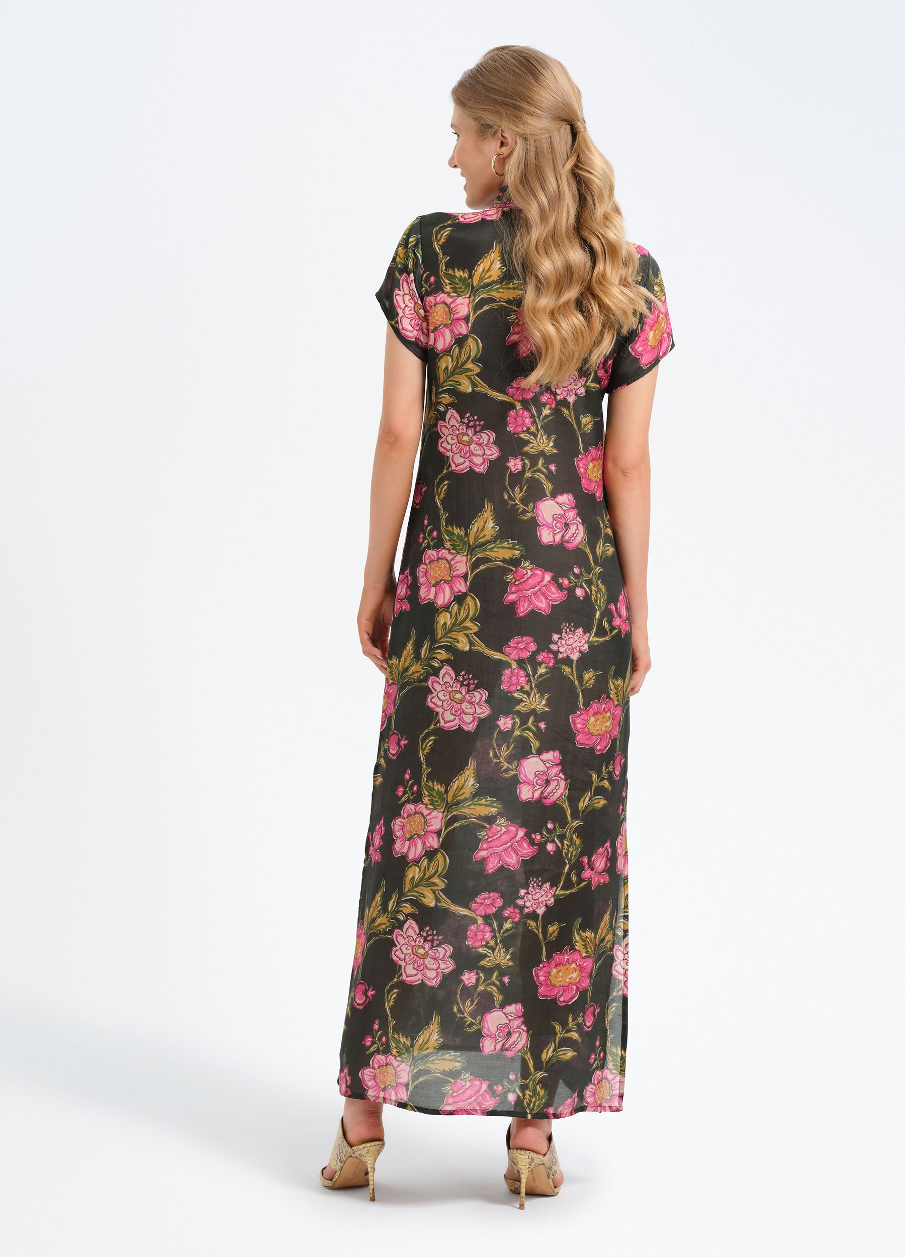 Lana Cap Sleeve Caftan