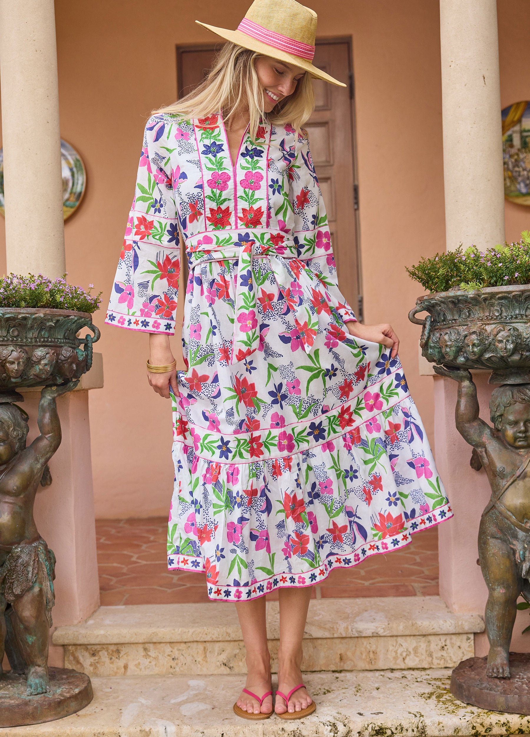 Elena Long Dress
