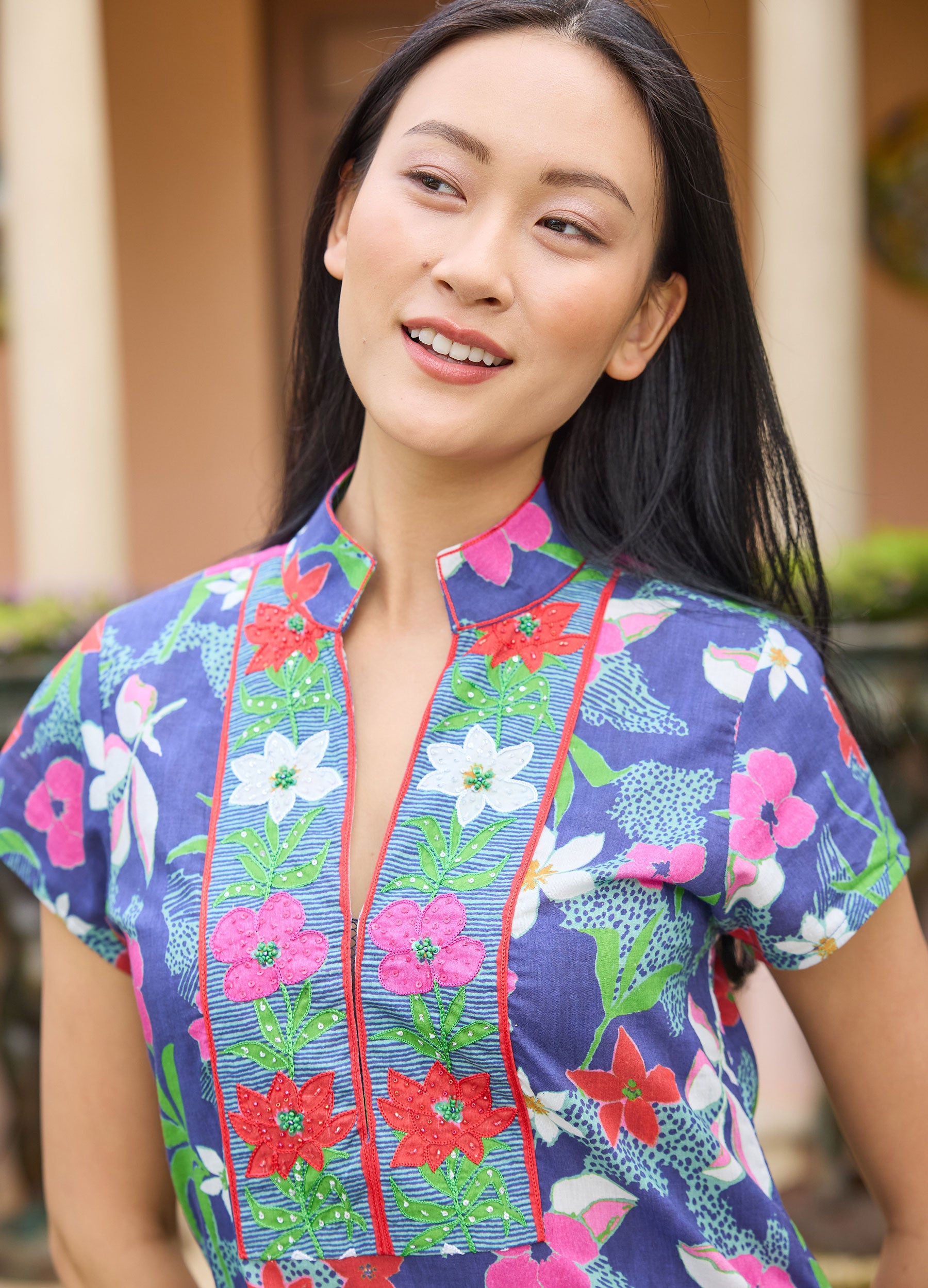 Lana Cap Sleeve Caftan