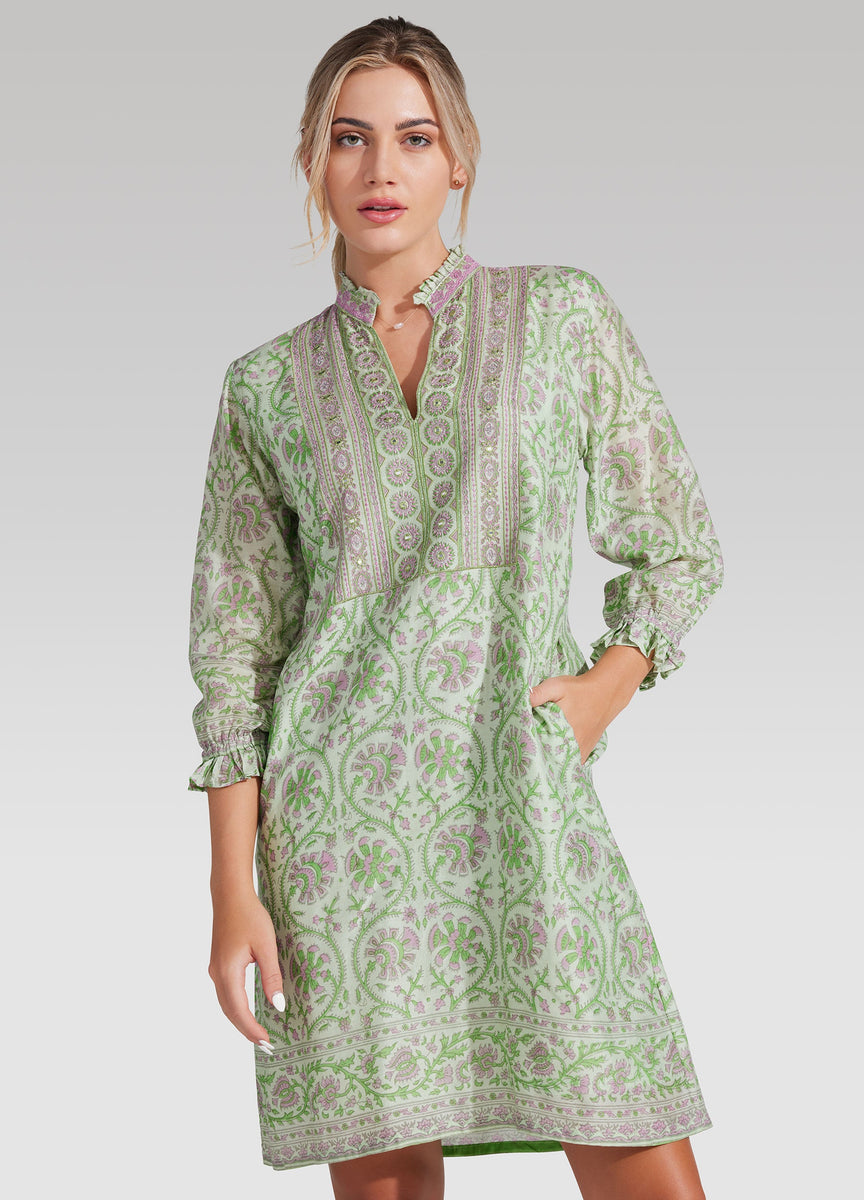 Silk Tunic Dress