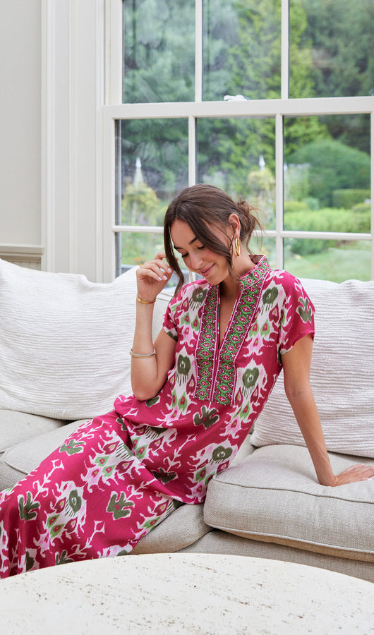 Lana Cap Sleeve Caftan