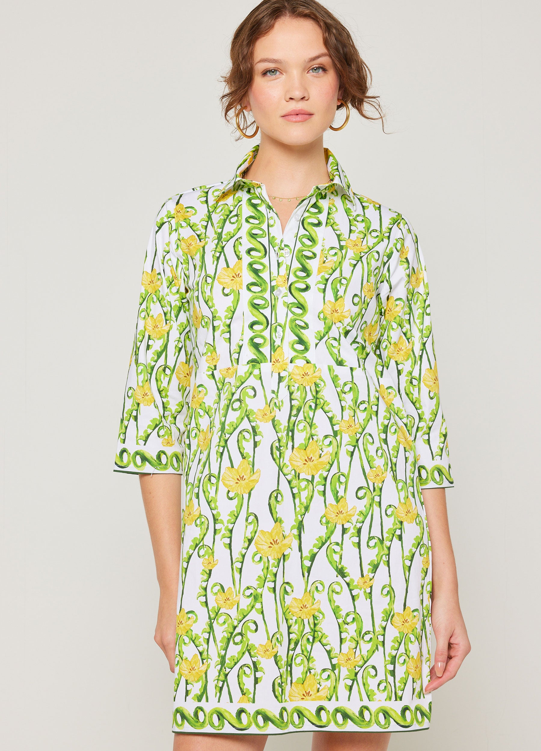 Charlie Blooming Shirtdress