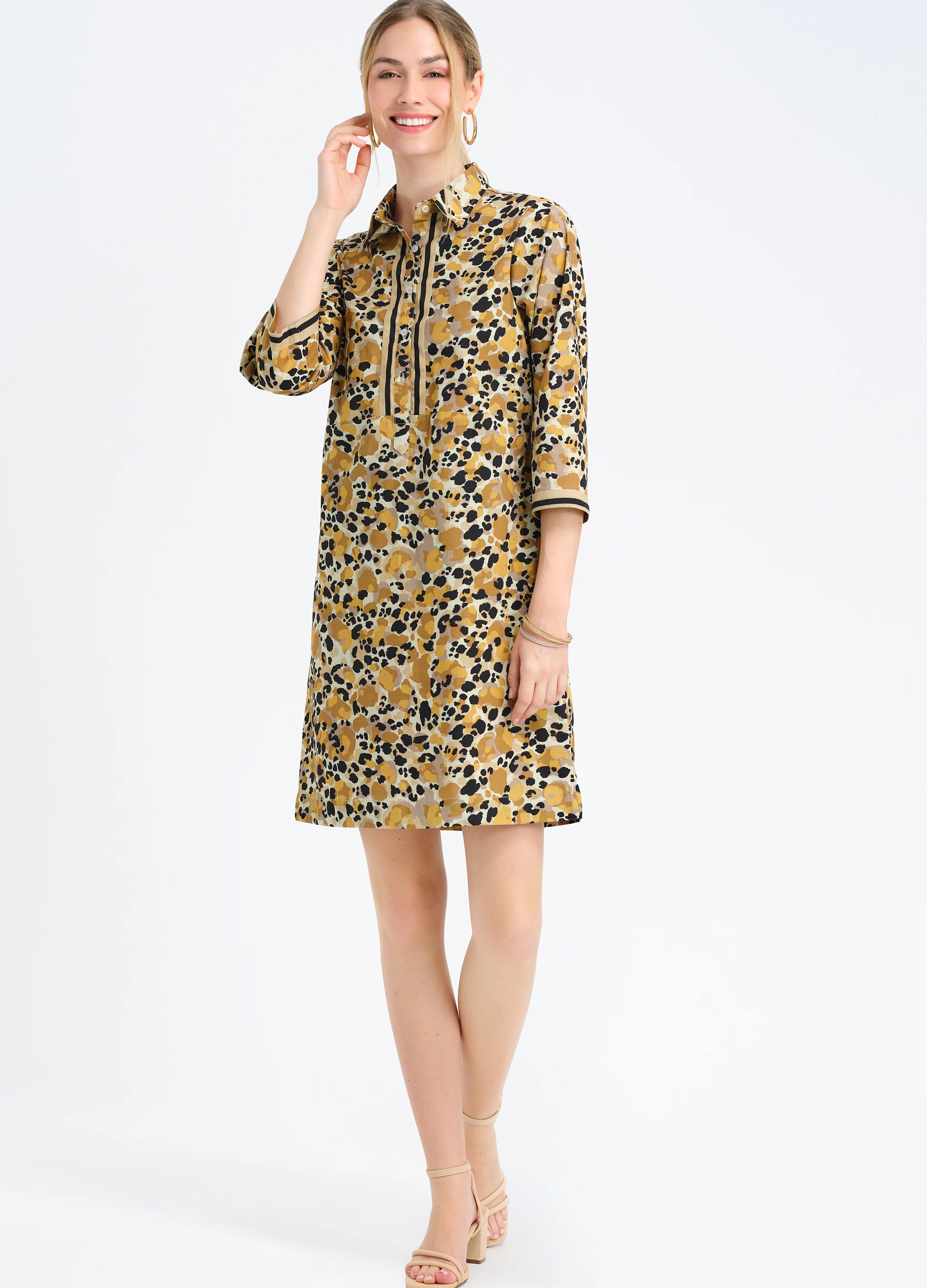 Charlie Dress in Samira Sand