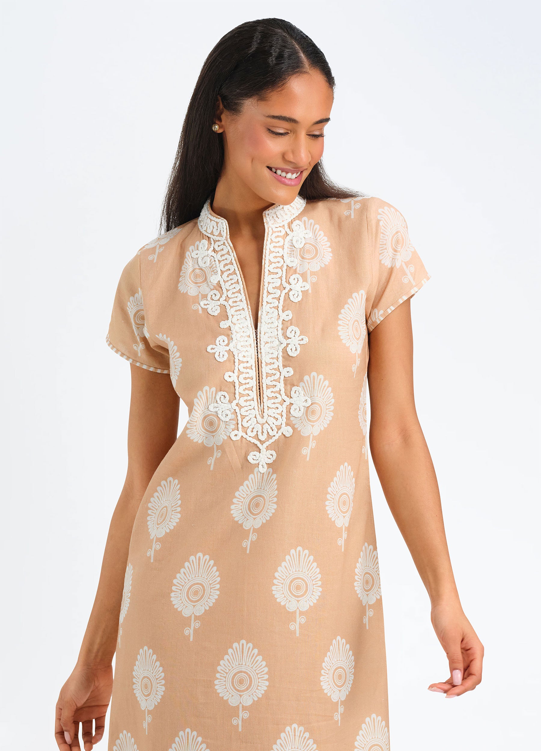 Lana Cap Sleeve Caftan
