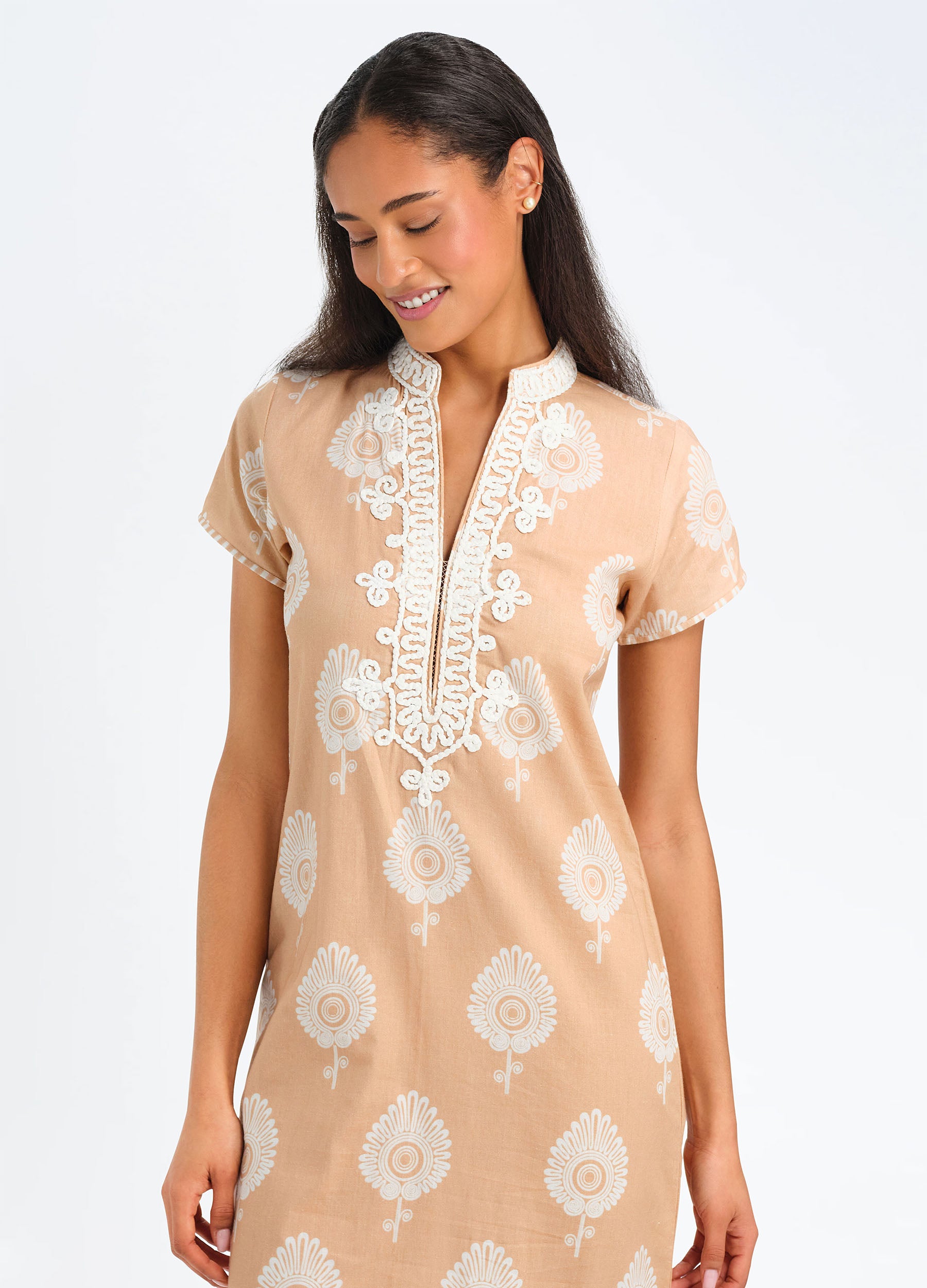 Lana Cap Sleeve Caftan