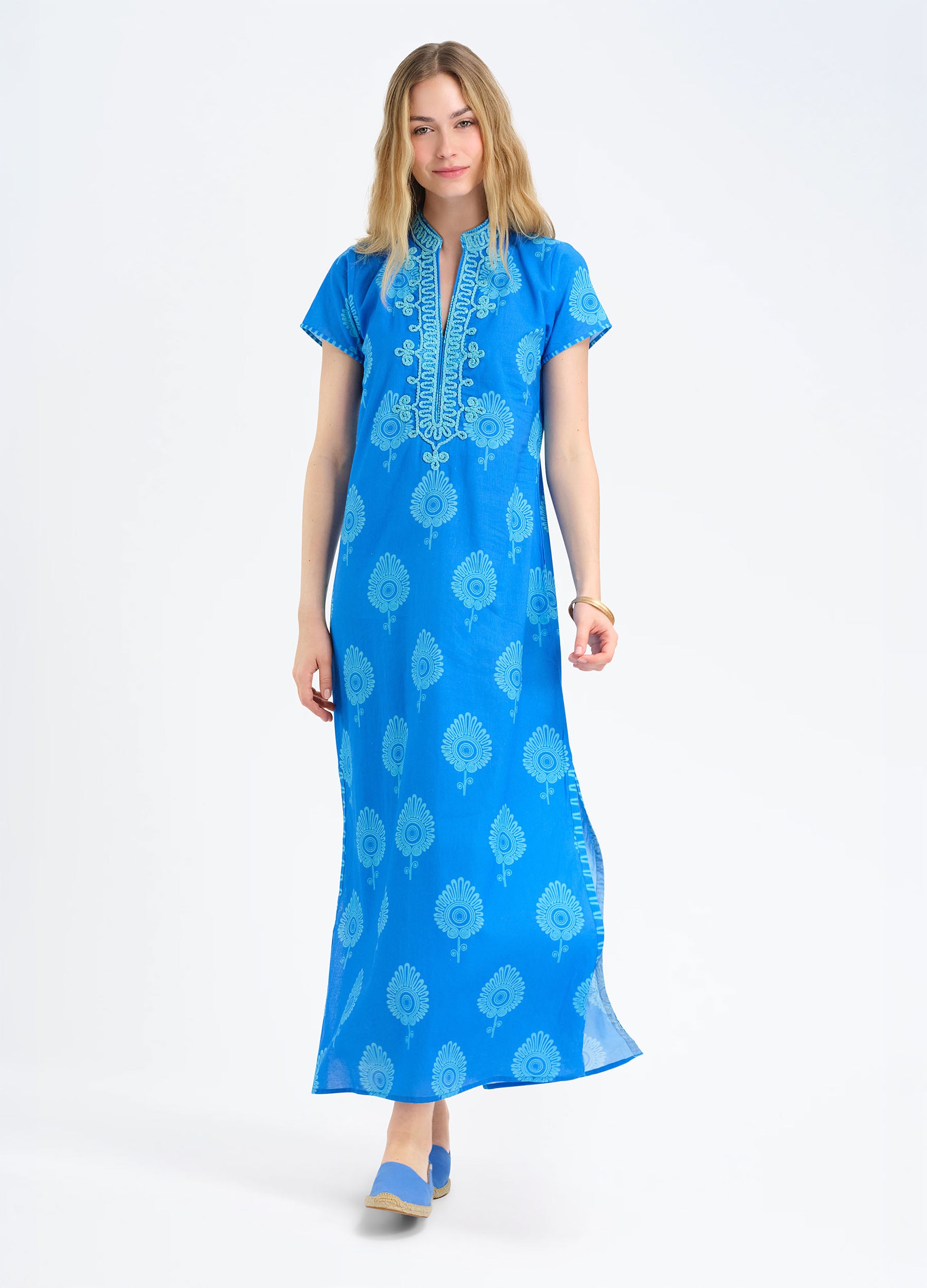 Lana Cap Sleeve Caftan