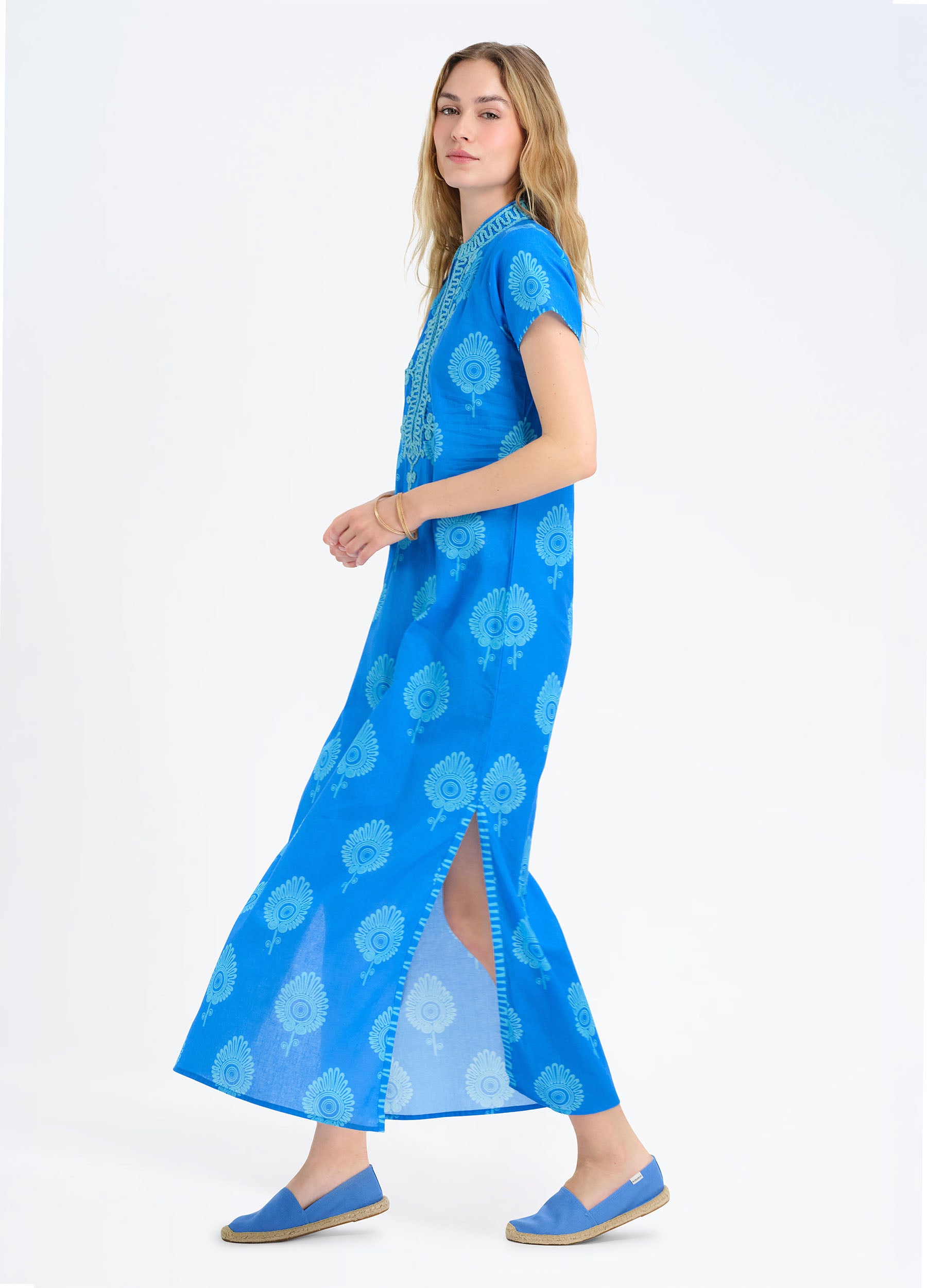 Lana Cap Sleeve Caftan