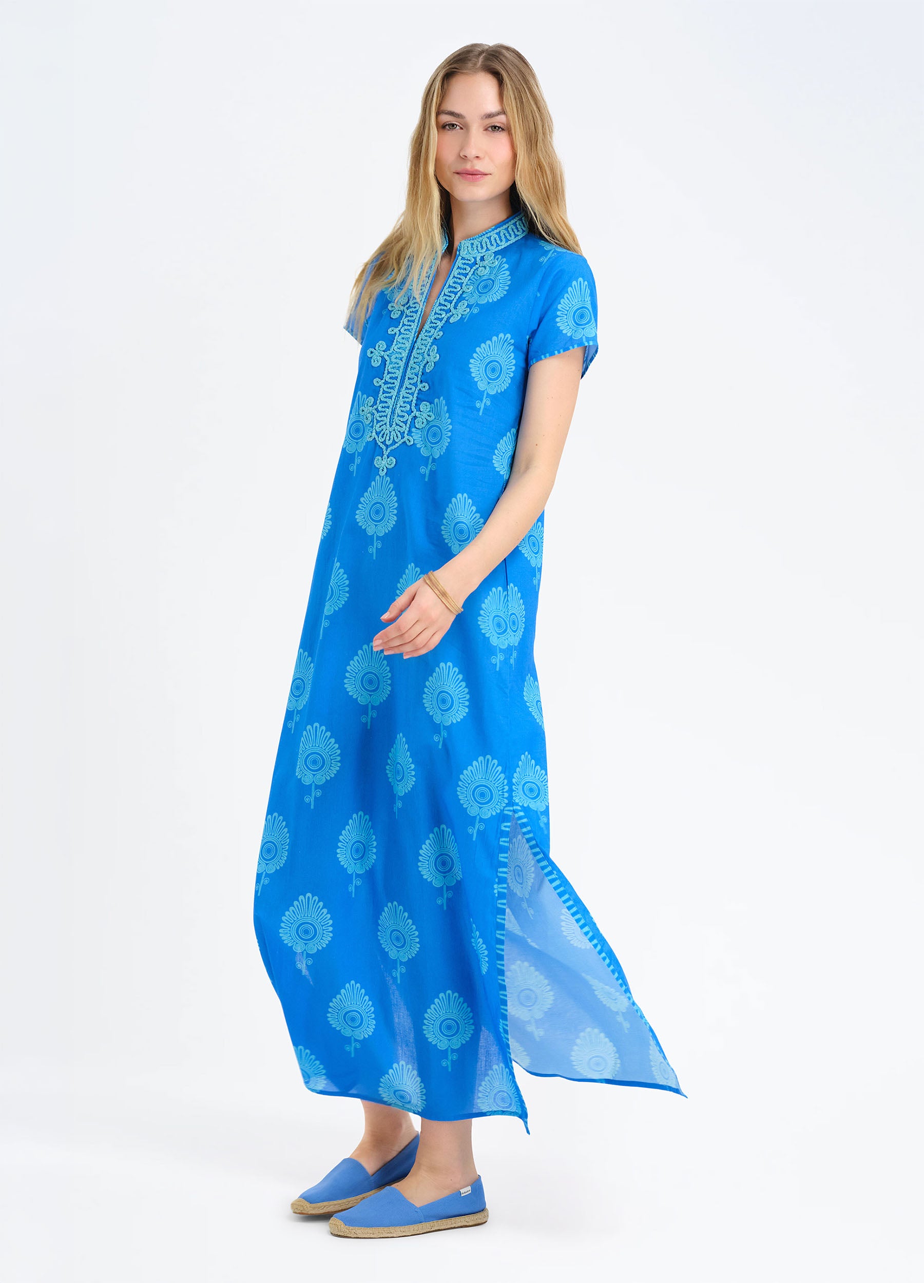 Lana Cap Sleeve Caftan