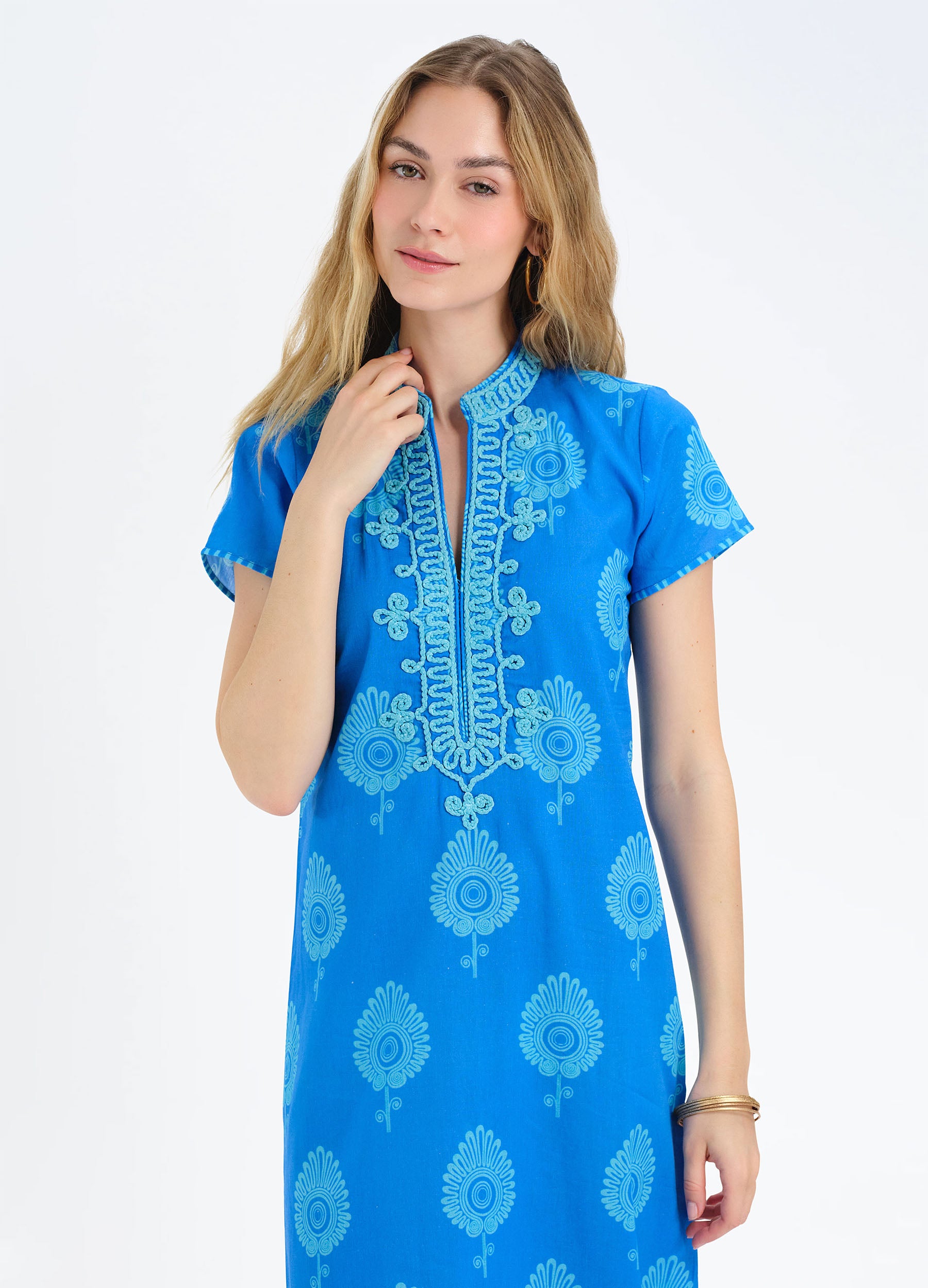 Lana Cap Sleeve Caftan