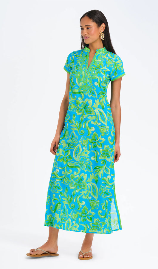 Lana Cap Sleeve Caftan