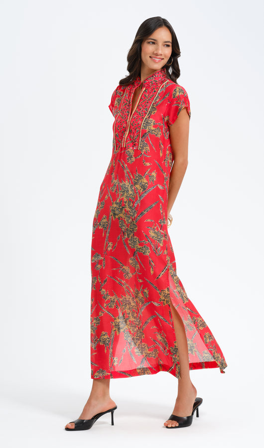 Lana Cap Sleeve Caftan
