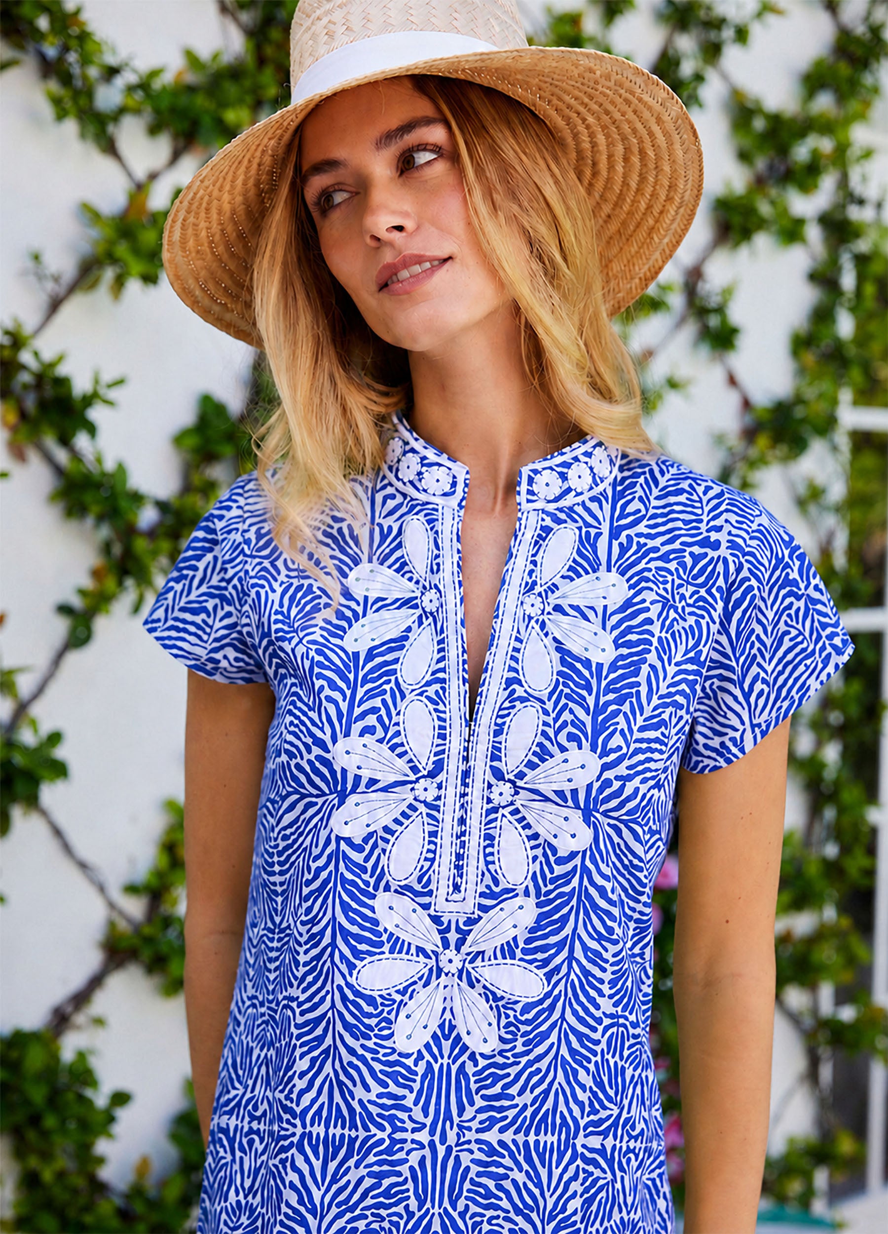 Lana Cap Sleeve Caftan
