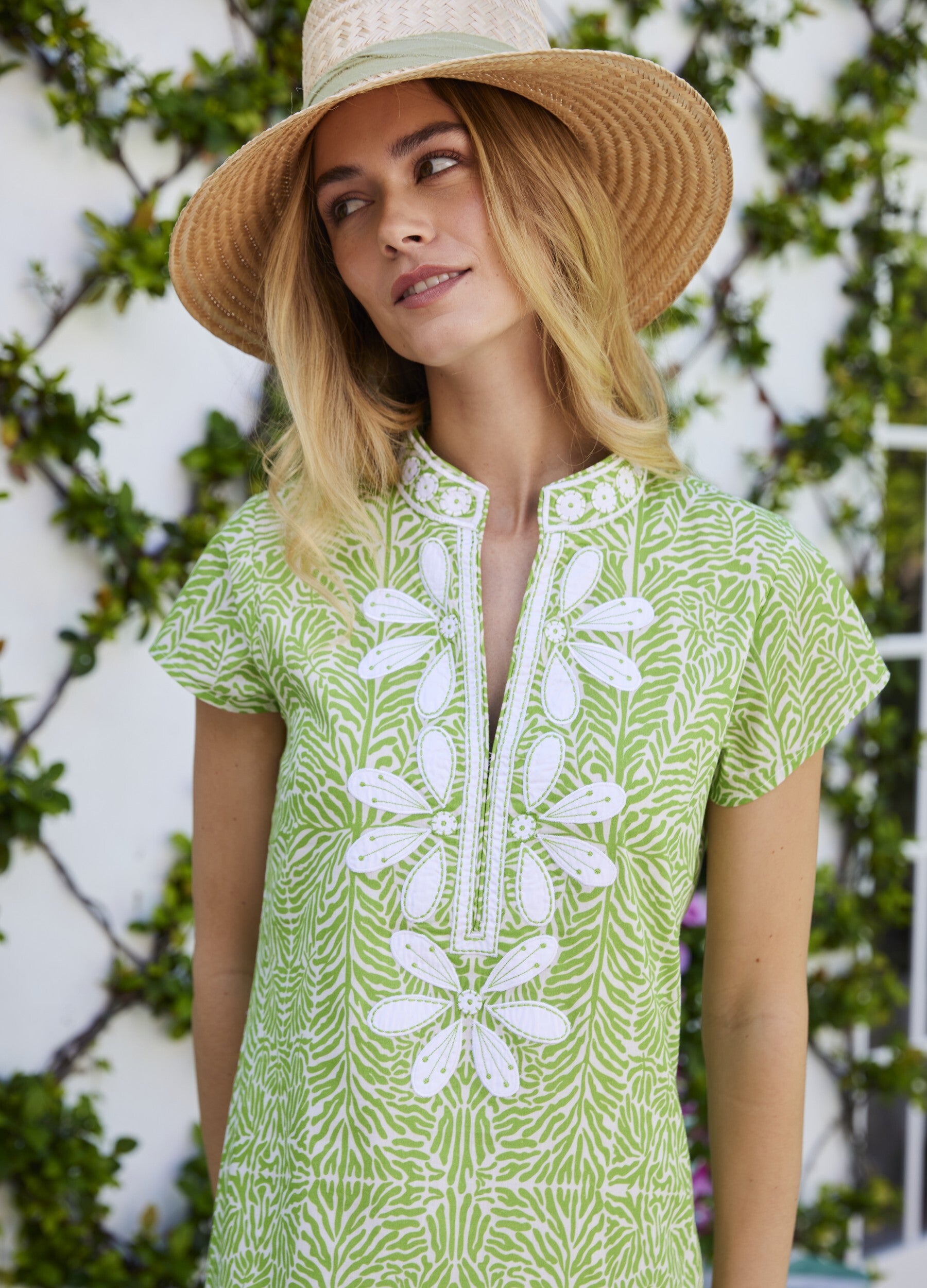 Eli Dress Coral Green / xl Eli Dress Coral Green / xl