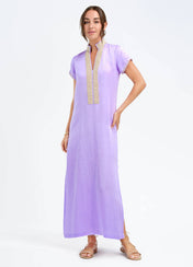 Pearl Cap Sleeve Caftan