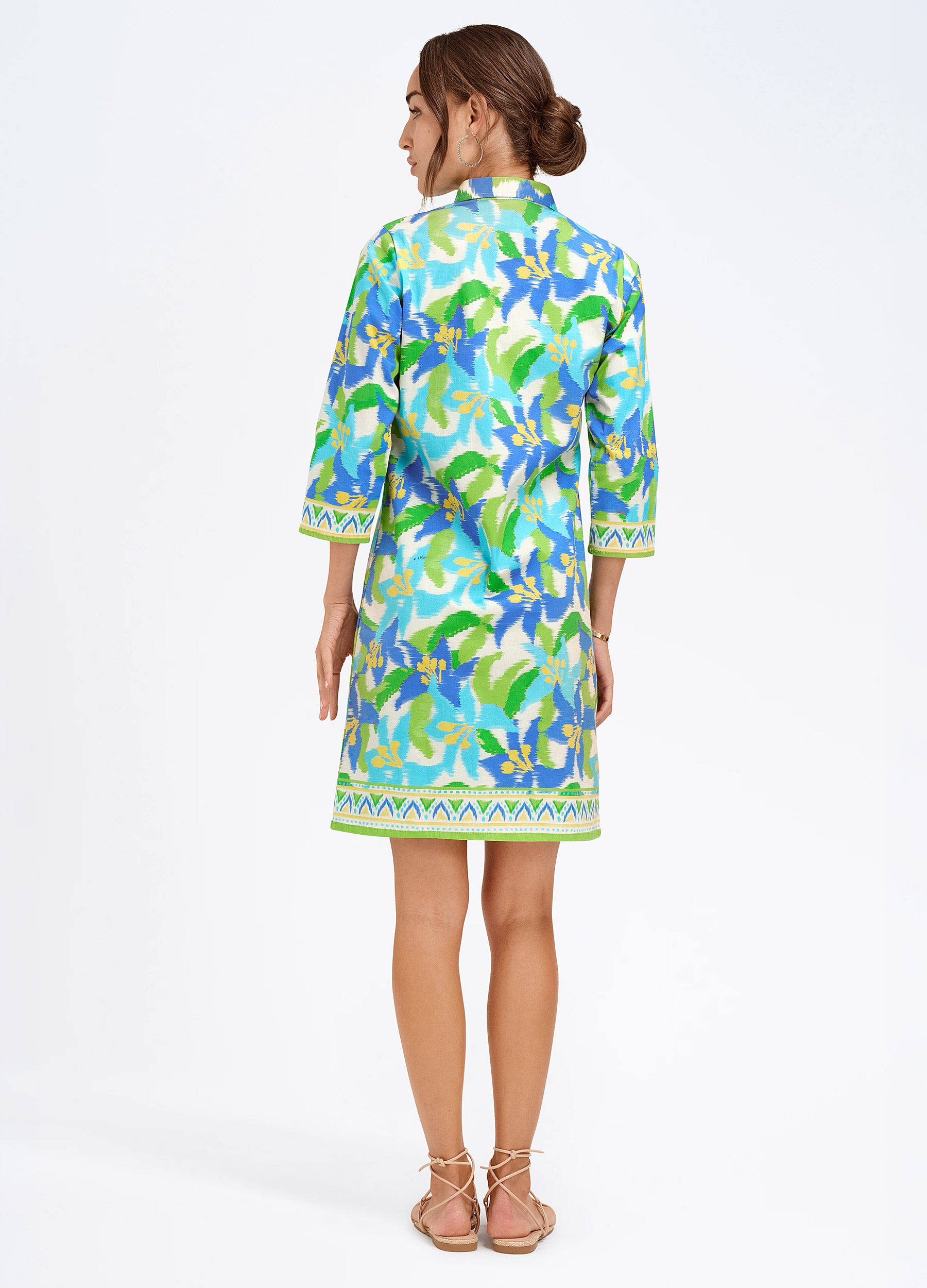 dress blue charlies Charlie B Collared V-Neck Denim this casual dress combines comfort with effortless charm for vacations Charlie Dress Lily Blue /
