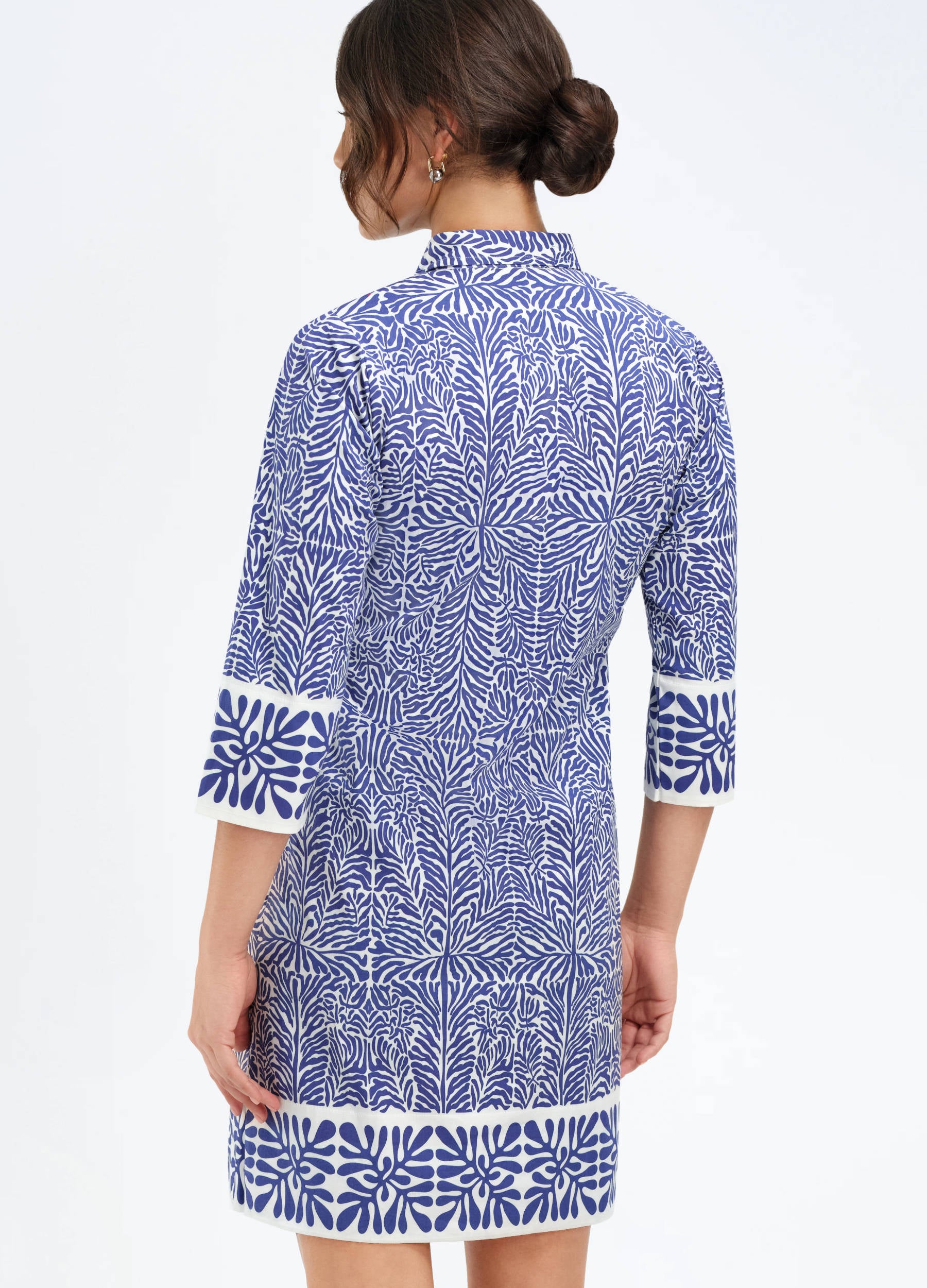 Charlie Dress Coral Navy / s Charlie Dress Coral Navy / s