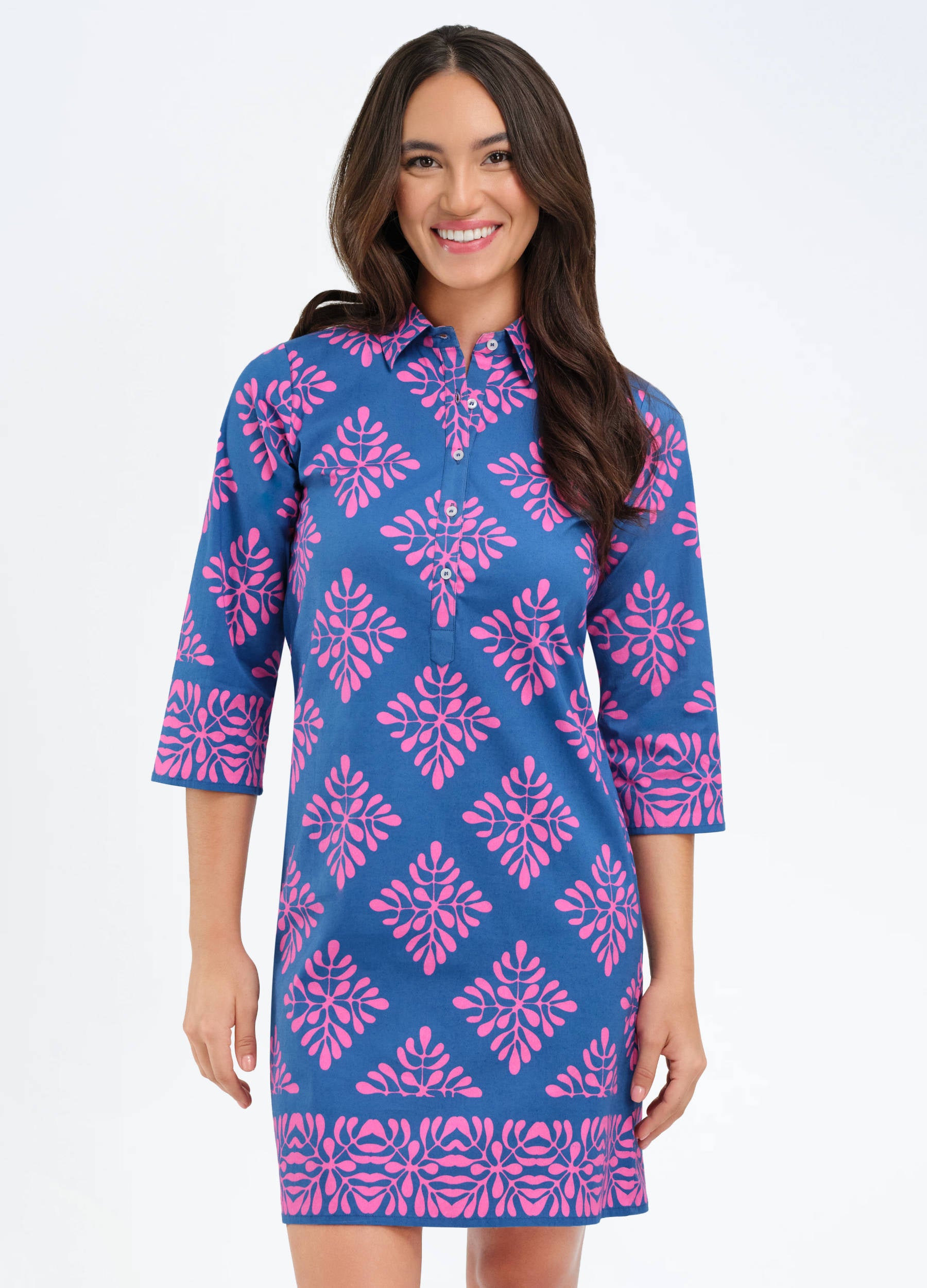 Charlie Dress Diamond Navy / s Charlie Dress Diamond Navy / s