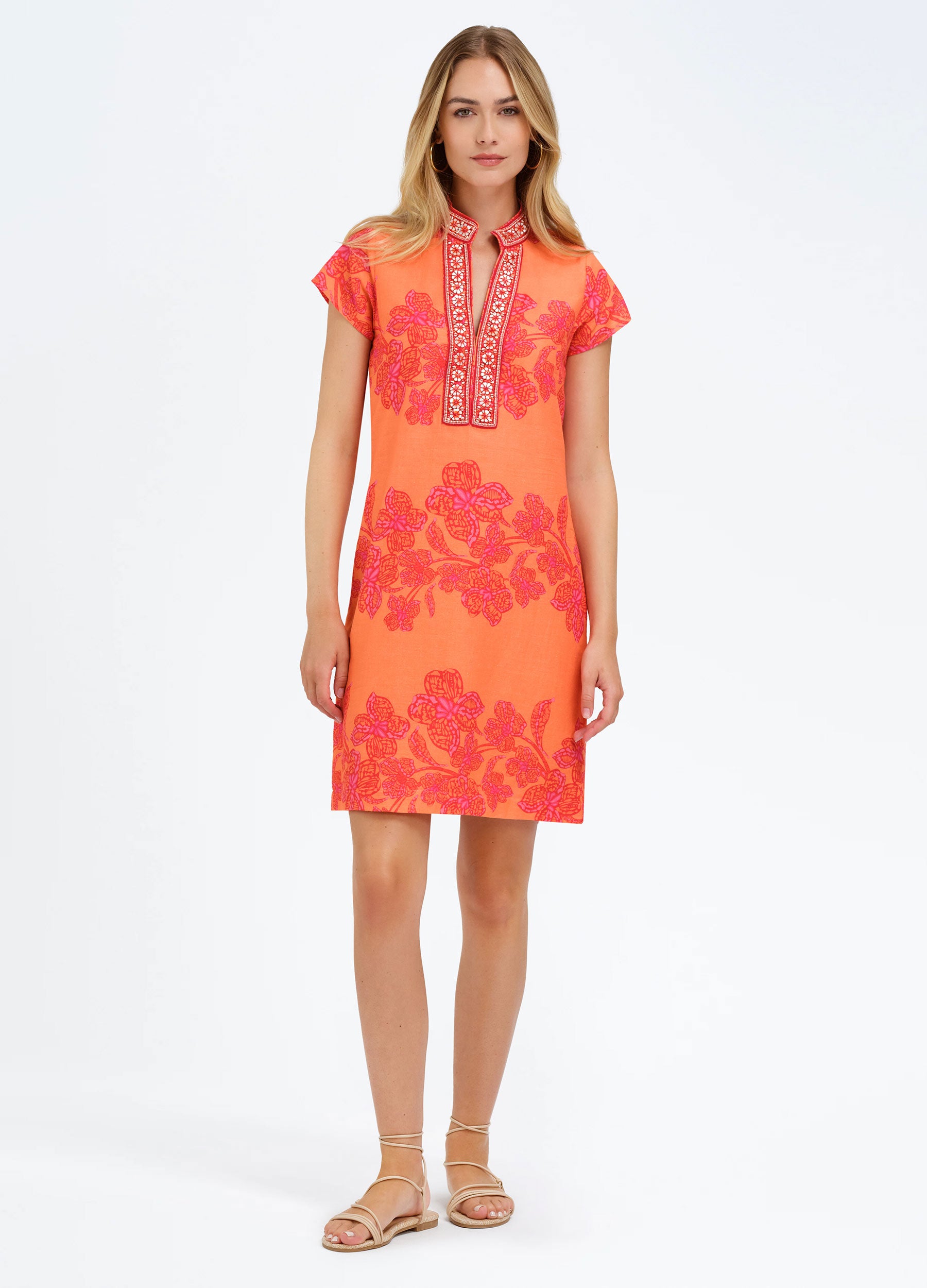 Eli Cap Sleeve Dress