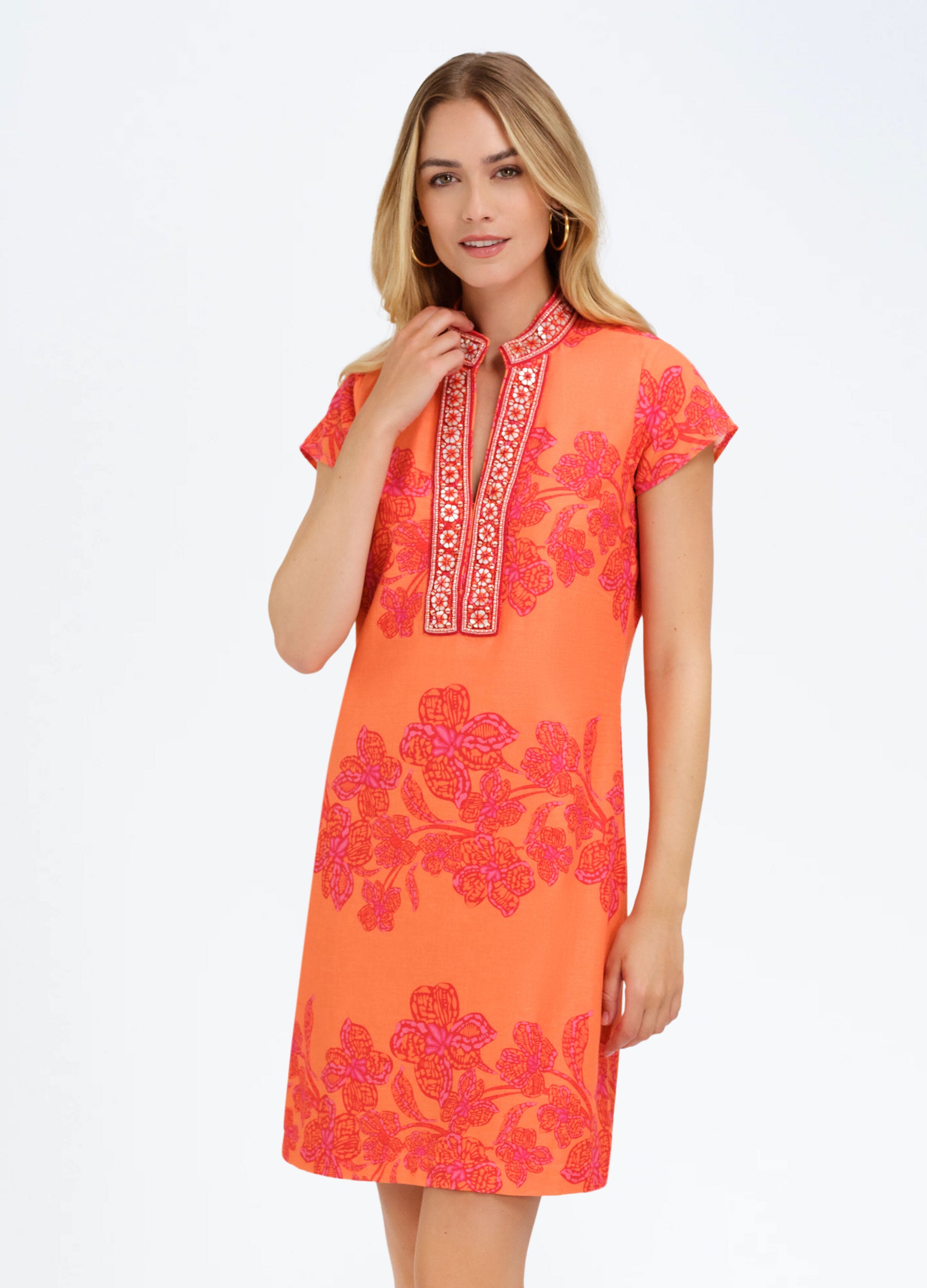 Eli Cap Sleeve Dress