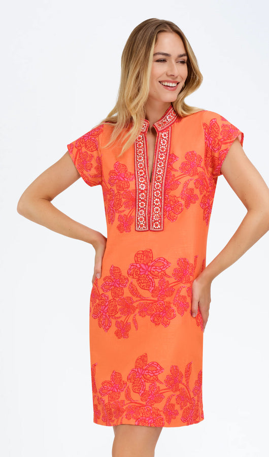 Eli Cap Sleeve Dress