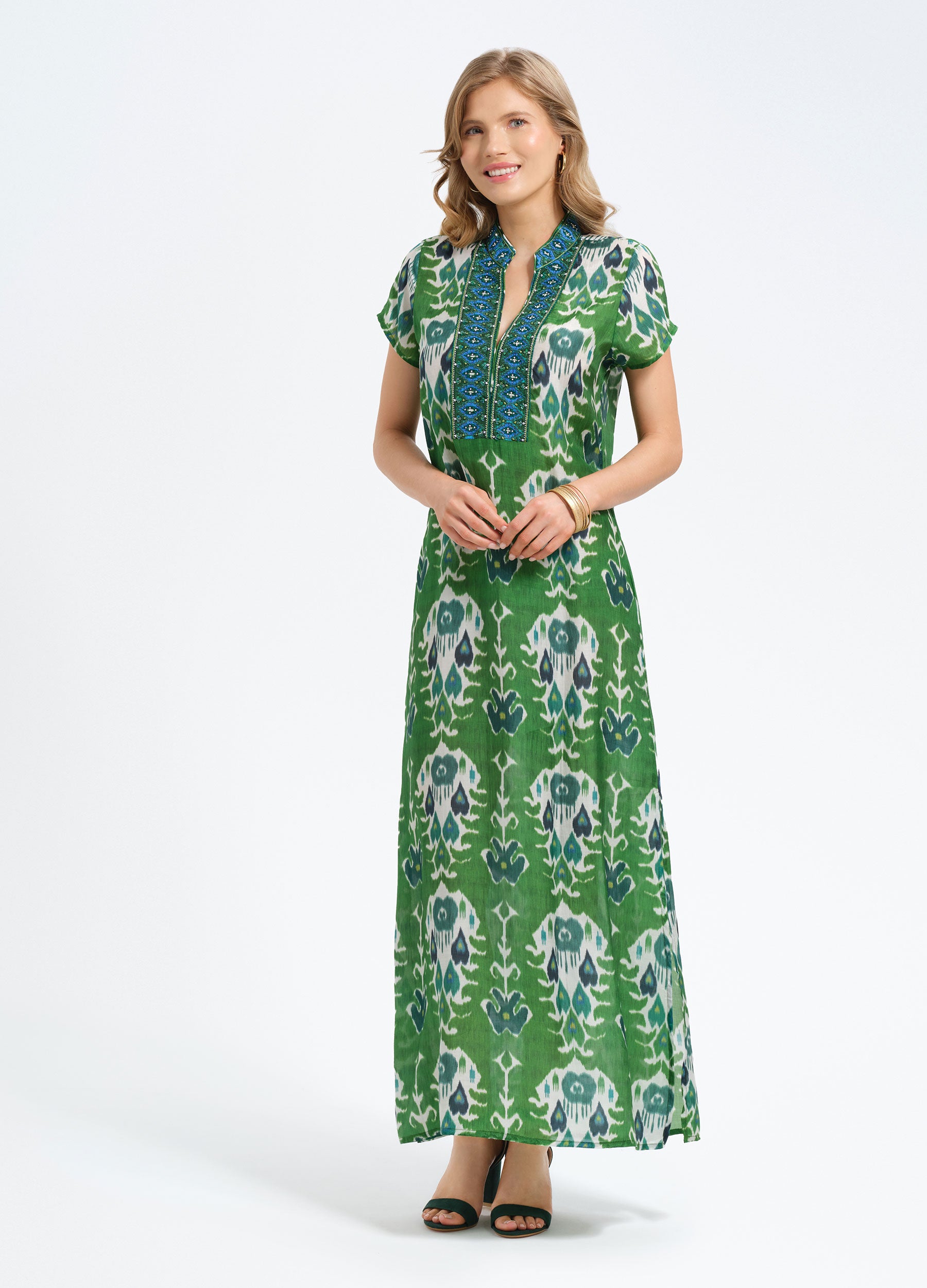Lana Cap Sleeve Caftan