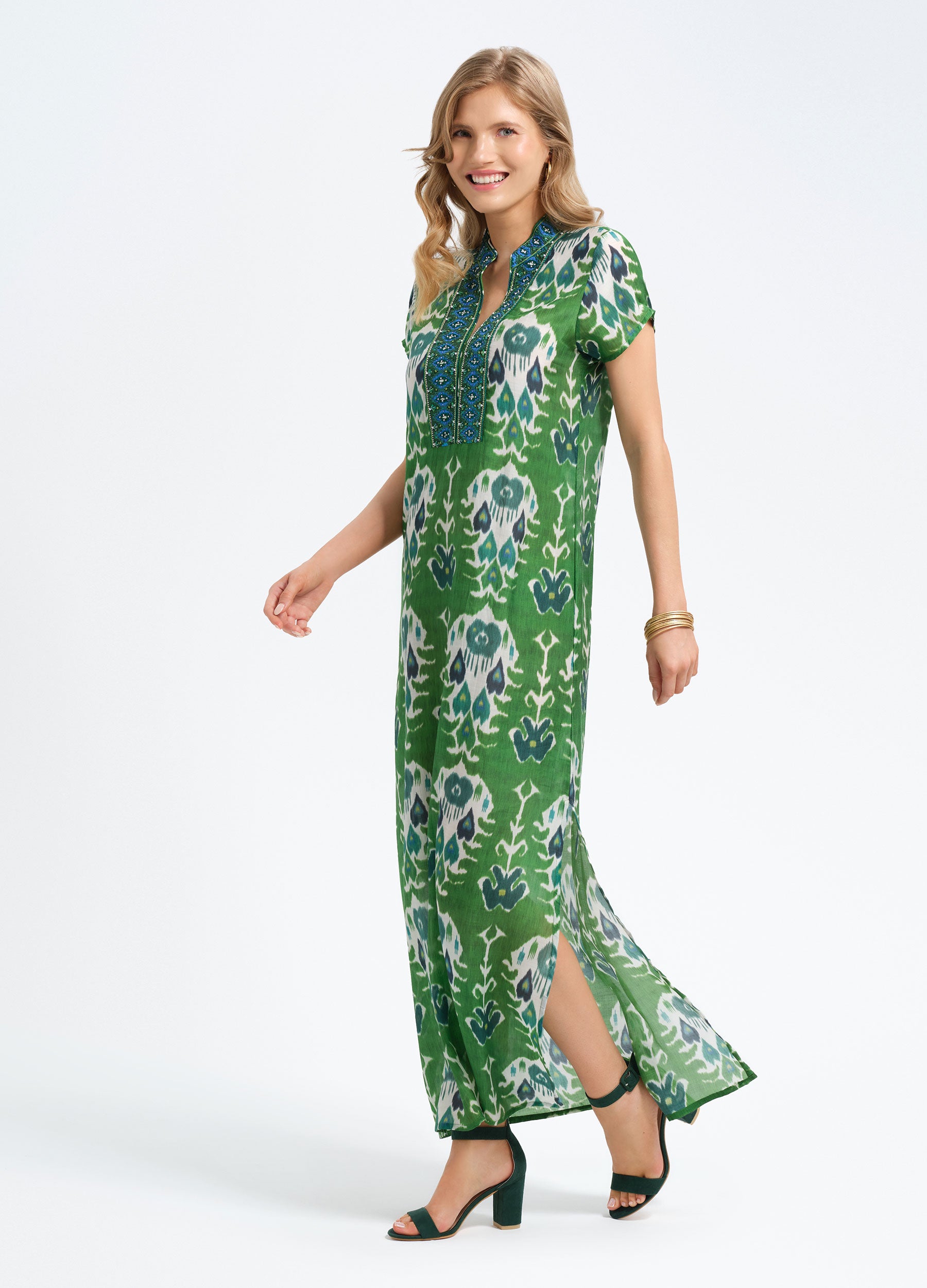 Lana Cap Sleeve Caftan