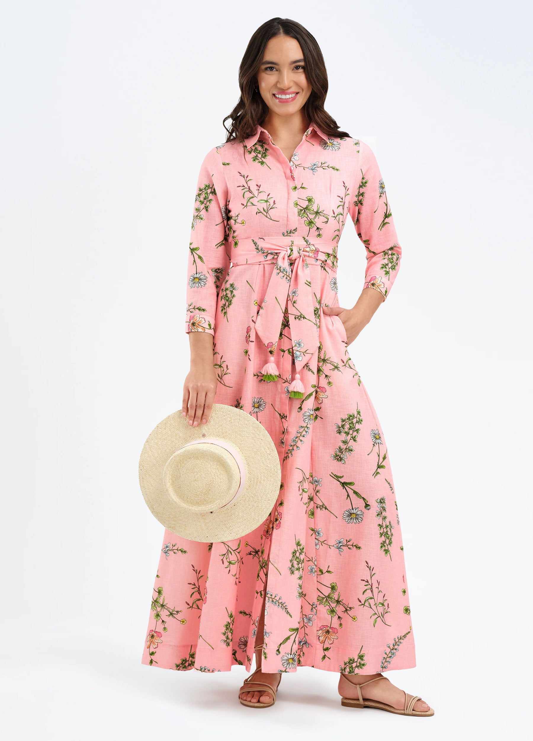 Kit Shirtdress Meadow Pink / xl Kit Shirtdress Meadow Pink / xl