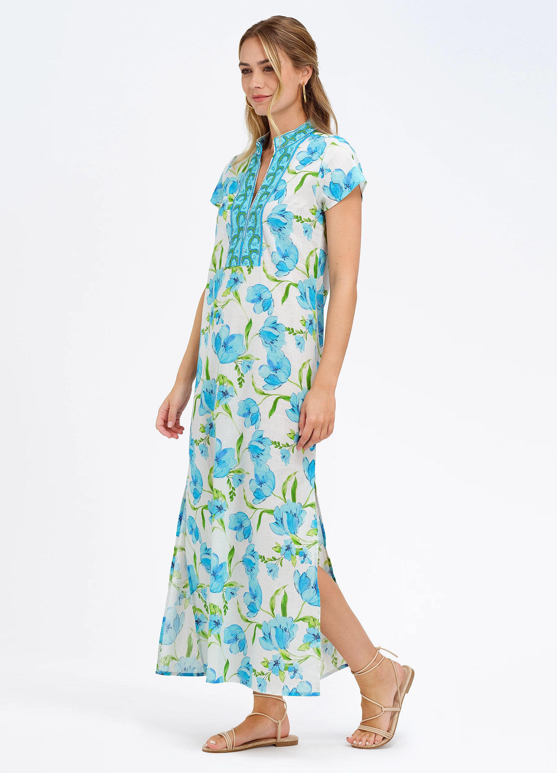 Lana Cap Sleeve Caftan