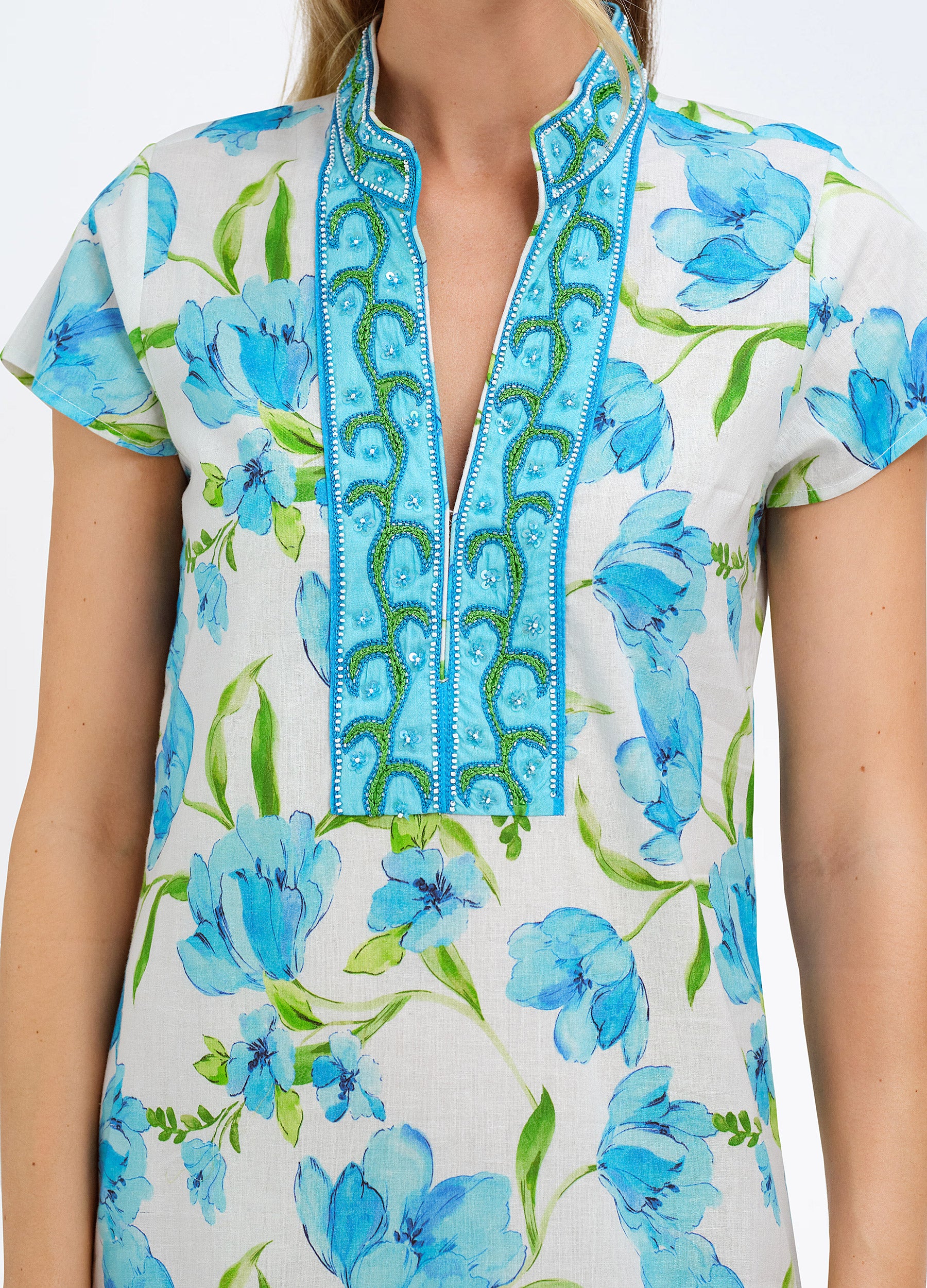 Lana Cap Sleeve Caftan