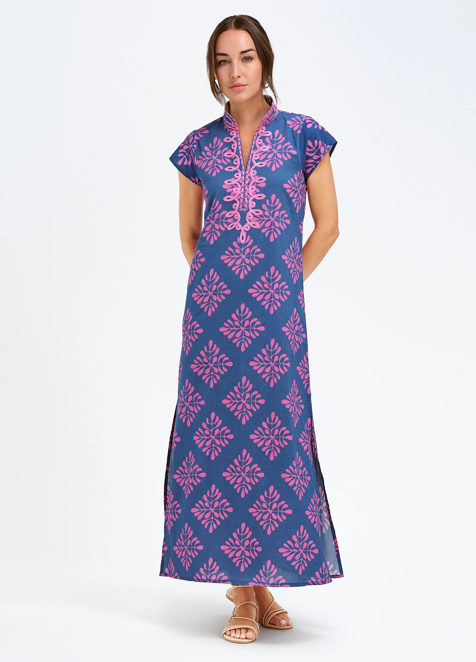 Lana Cap Sleeve Caftan