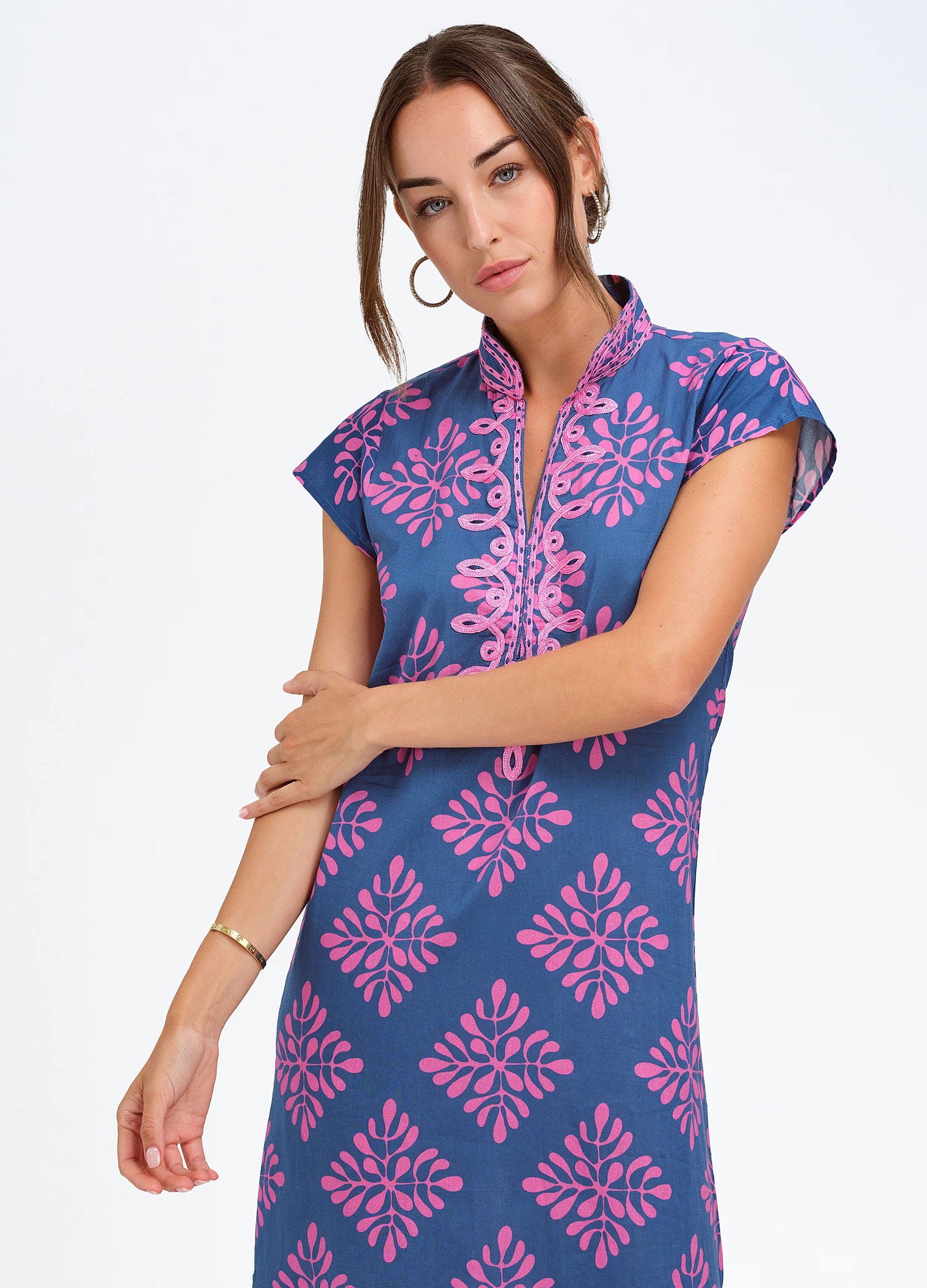 Lana Cap Sleeve Caftan