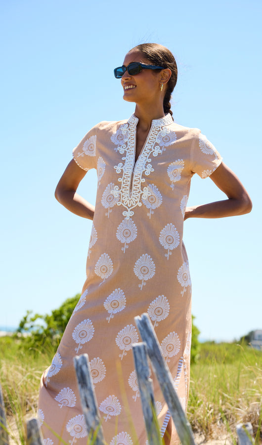 Lana Cap Sleeve Caftan