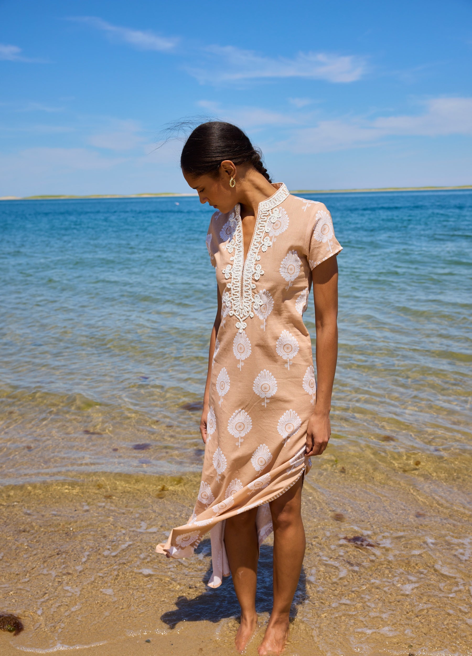 Lana Cap Sleeve Caftan