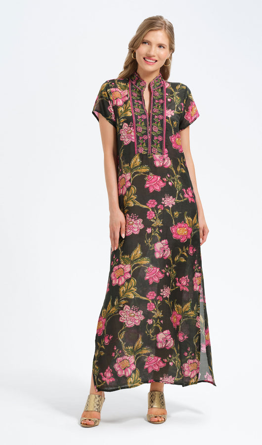 Lana Cap Sleeve Caftan
