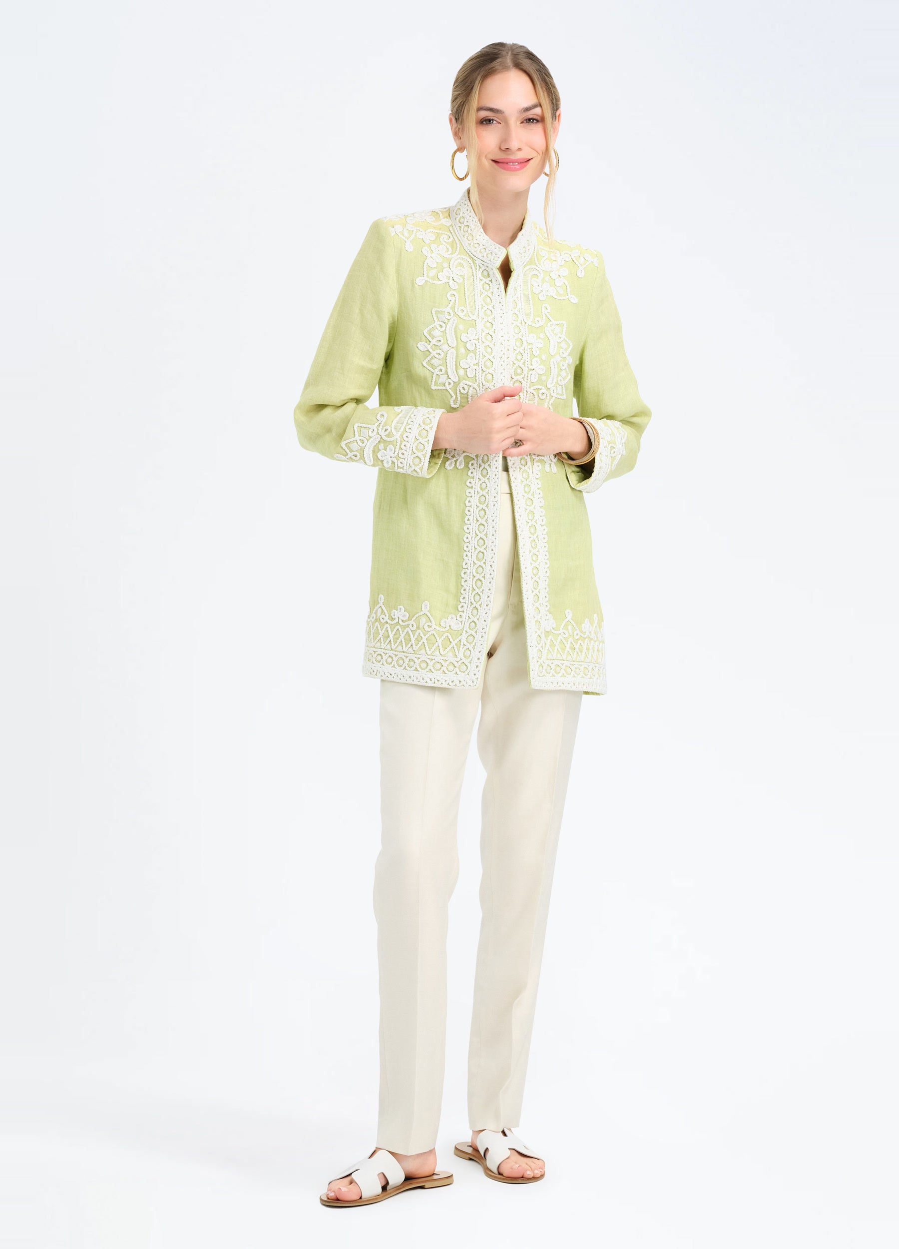 Ceci Jacket in Pistachio