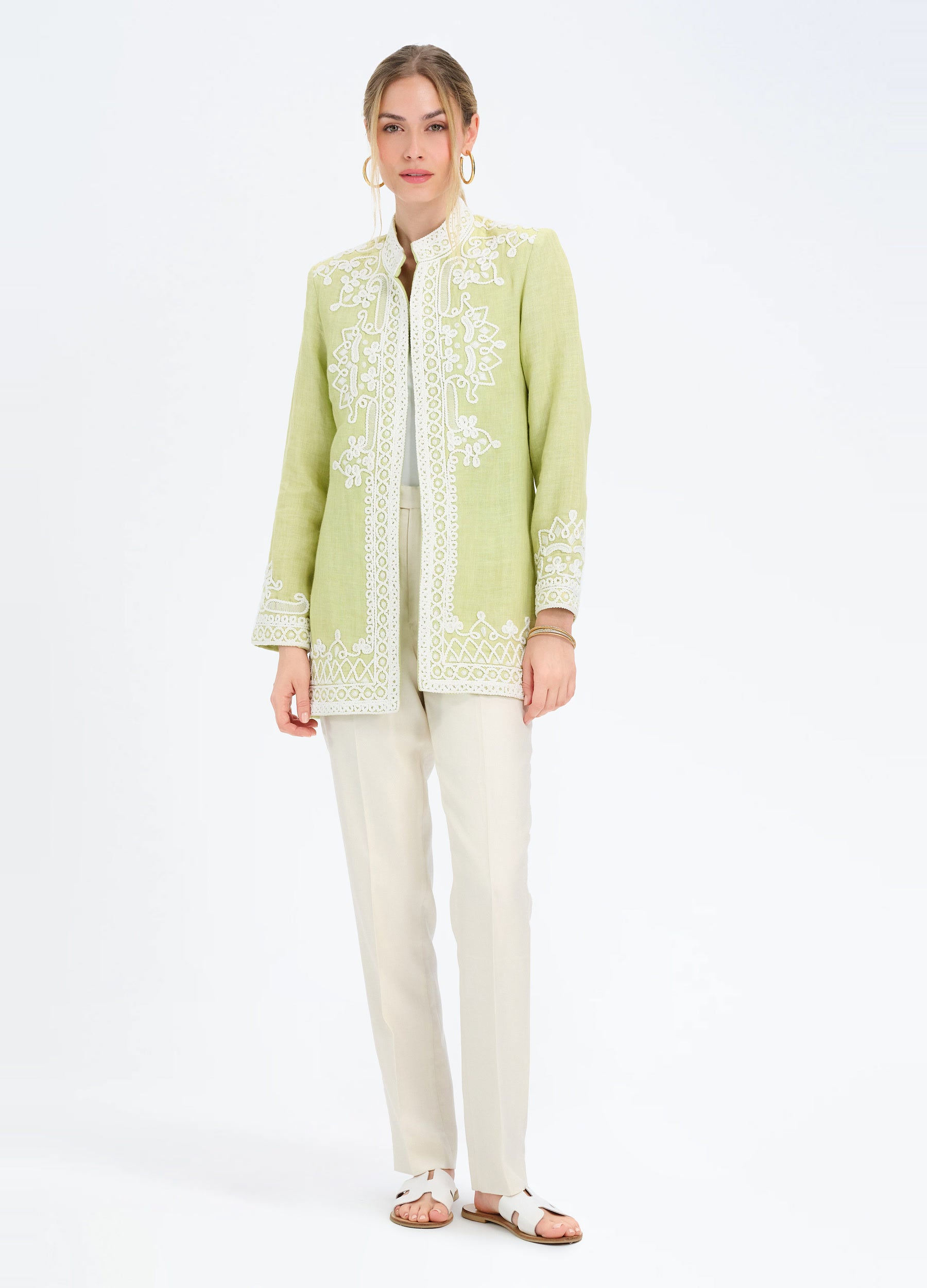 Ceci Jacket in Pistachio
