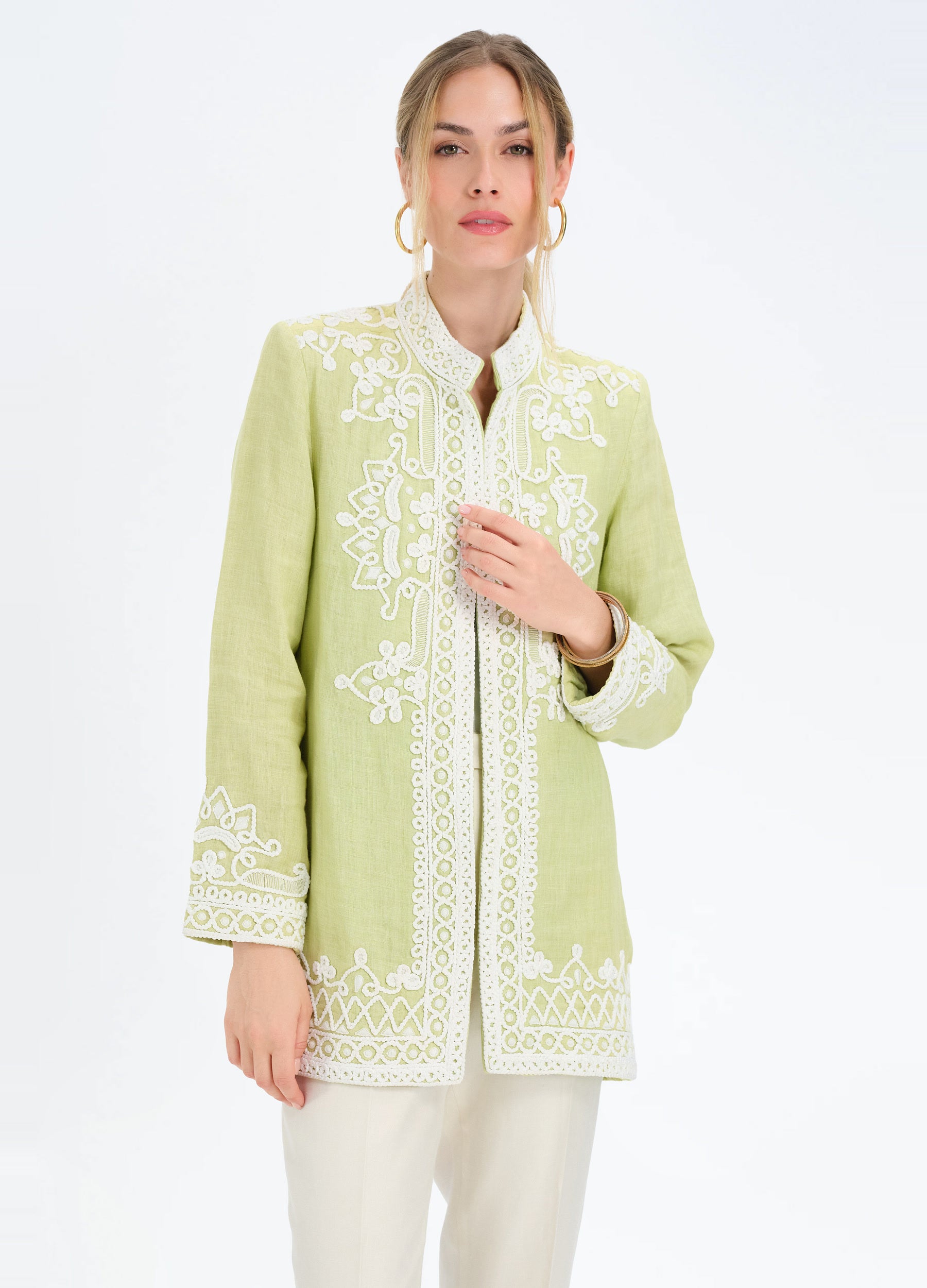 Ceci Jacket in Pistachio