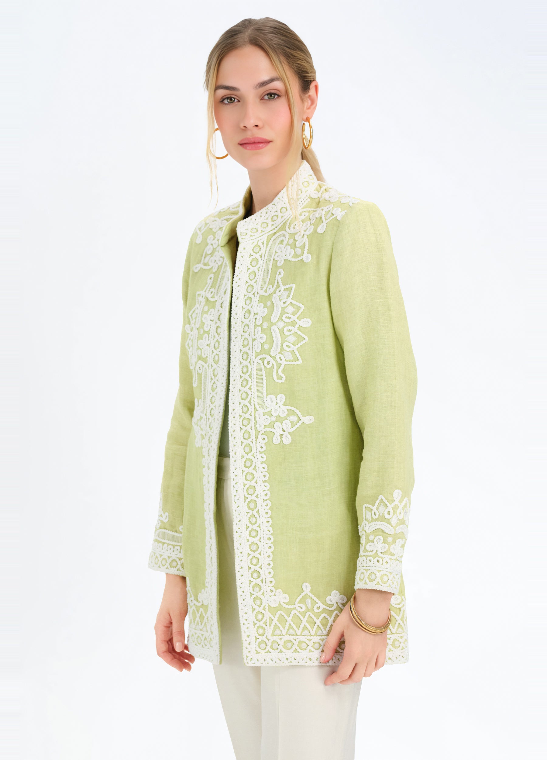 Ceci Jacket in Pistachio