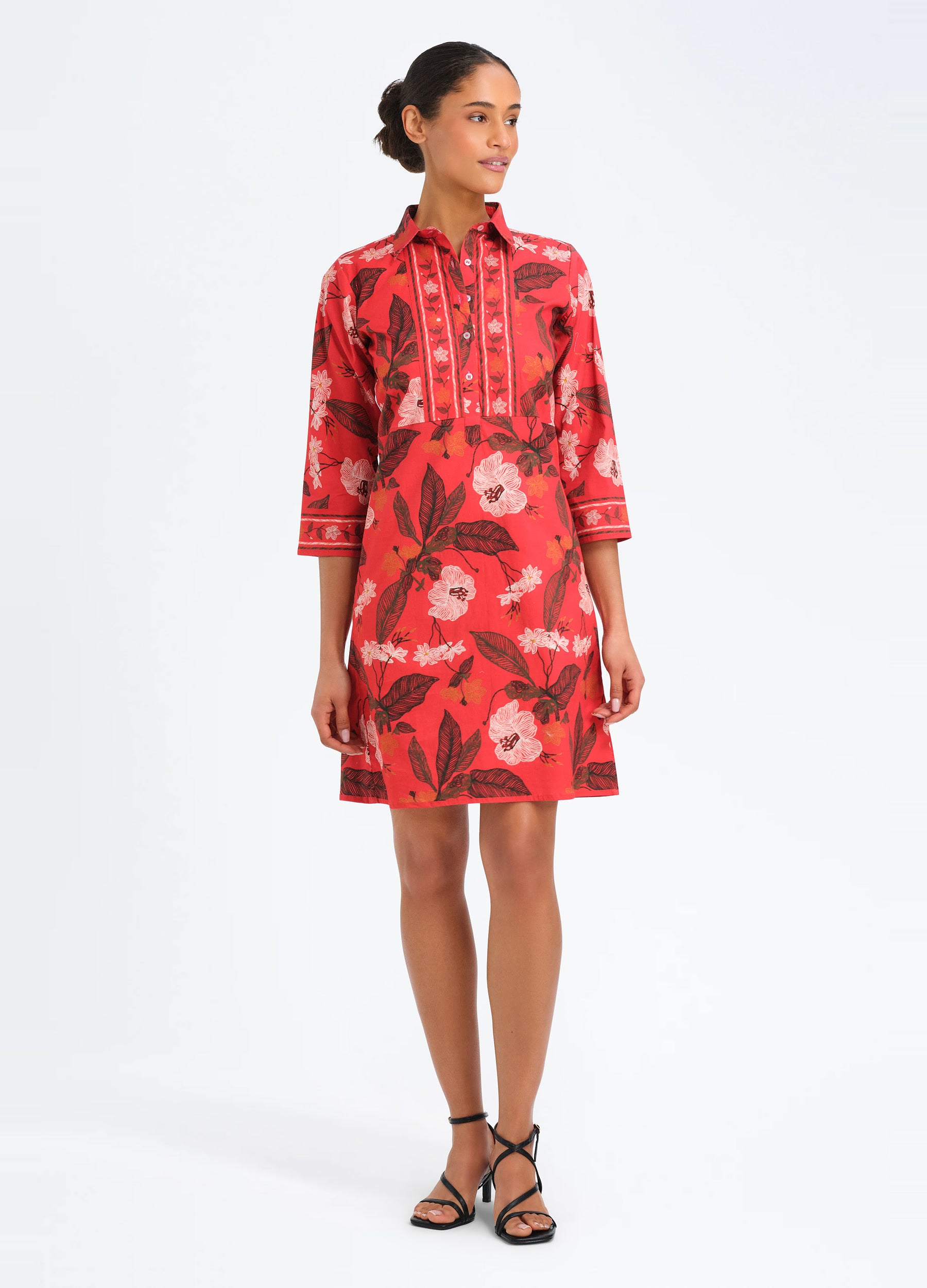 Charlie Dress in Lisette Red
