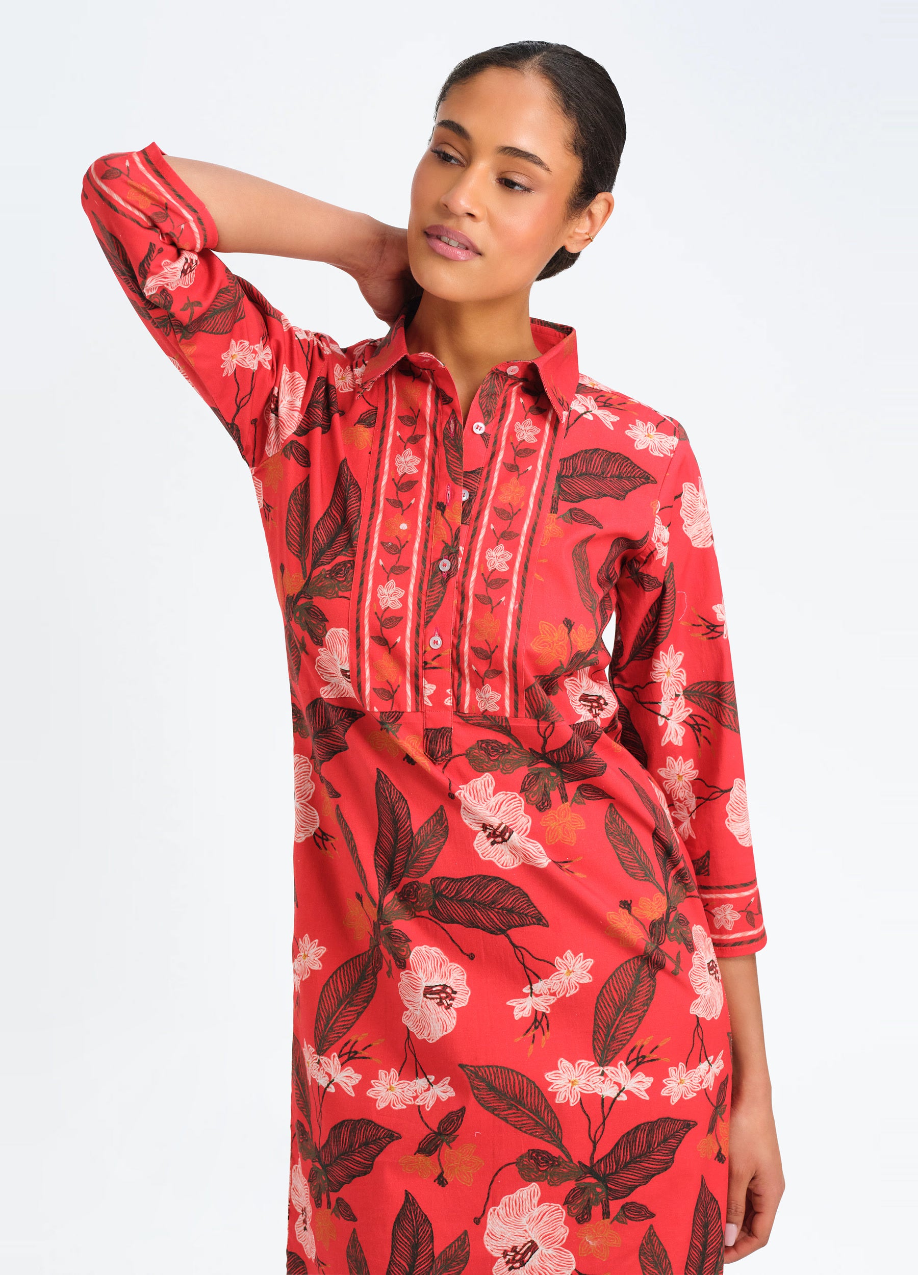 Charlie Dress in Lisette Red