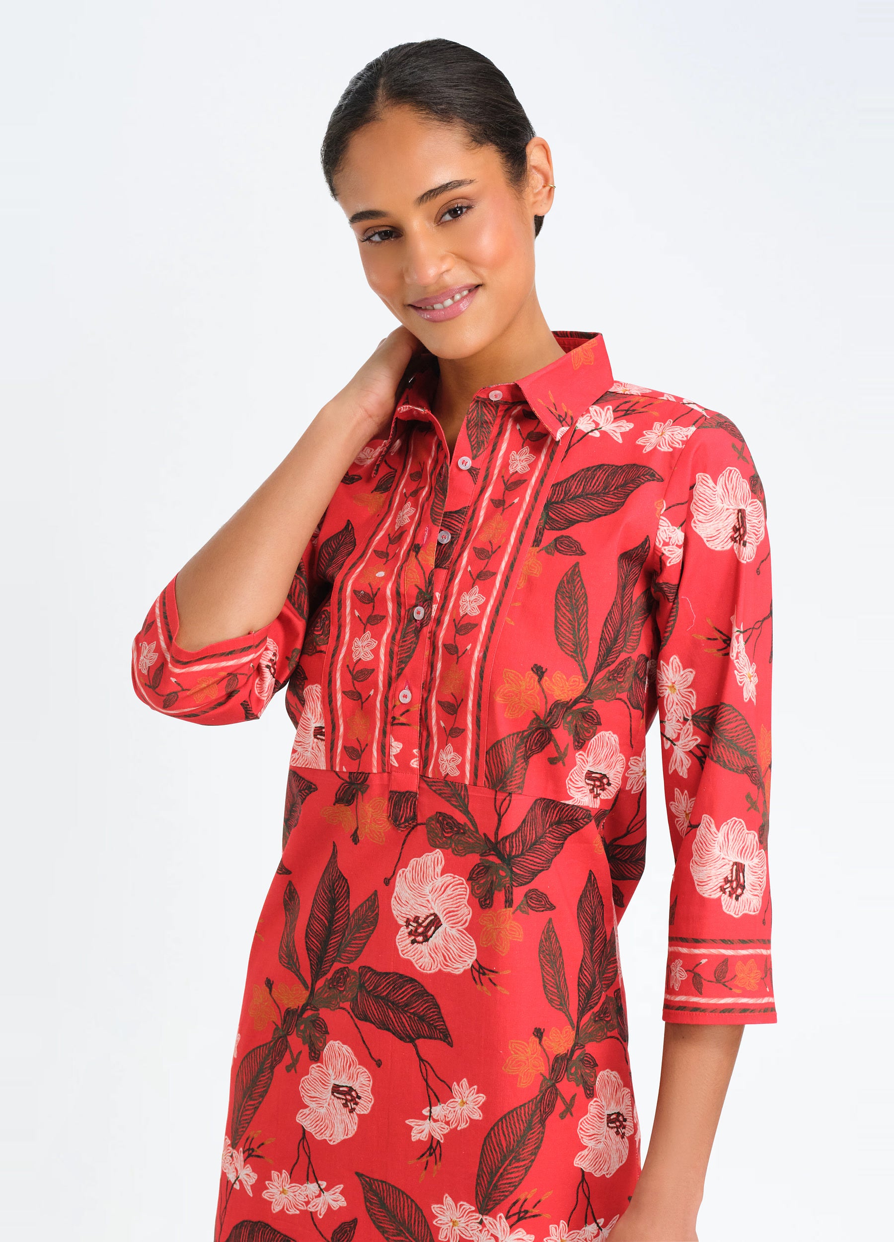 Charlie Dress in Lisette Red