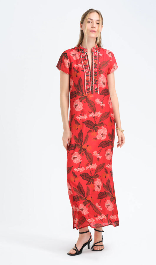 Lana Cap Sleeve Caftan