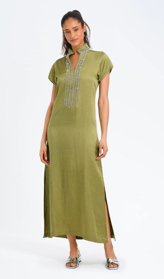 Marilyn Cap Sleeve Caftan
