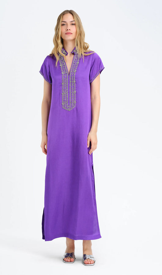 Marilyn Cap Sleeve Caftan