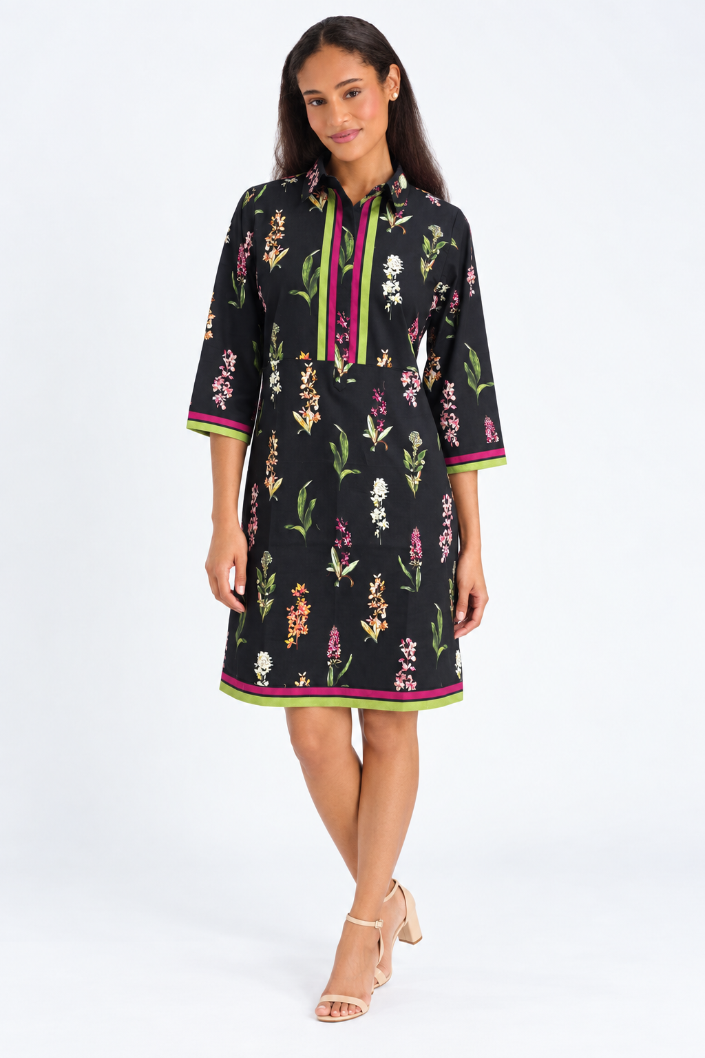Charlie Dress in Sylvia Black