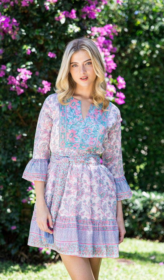 Roxanne 37" Tie Sash Dress