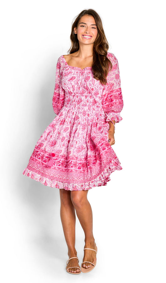 Camilla 39" Shirred Waist Dress